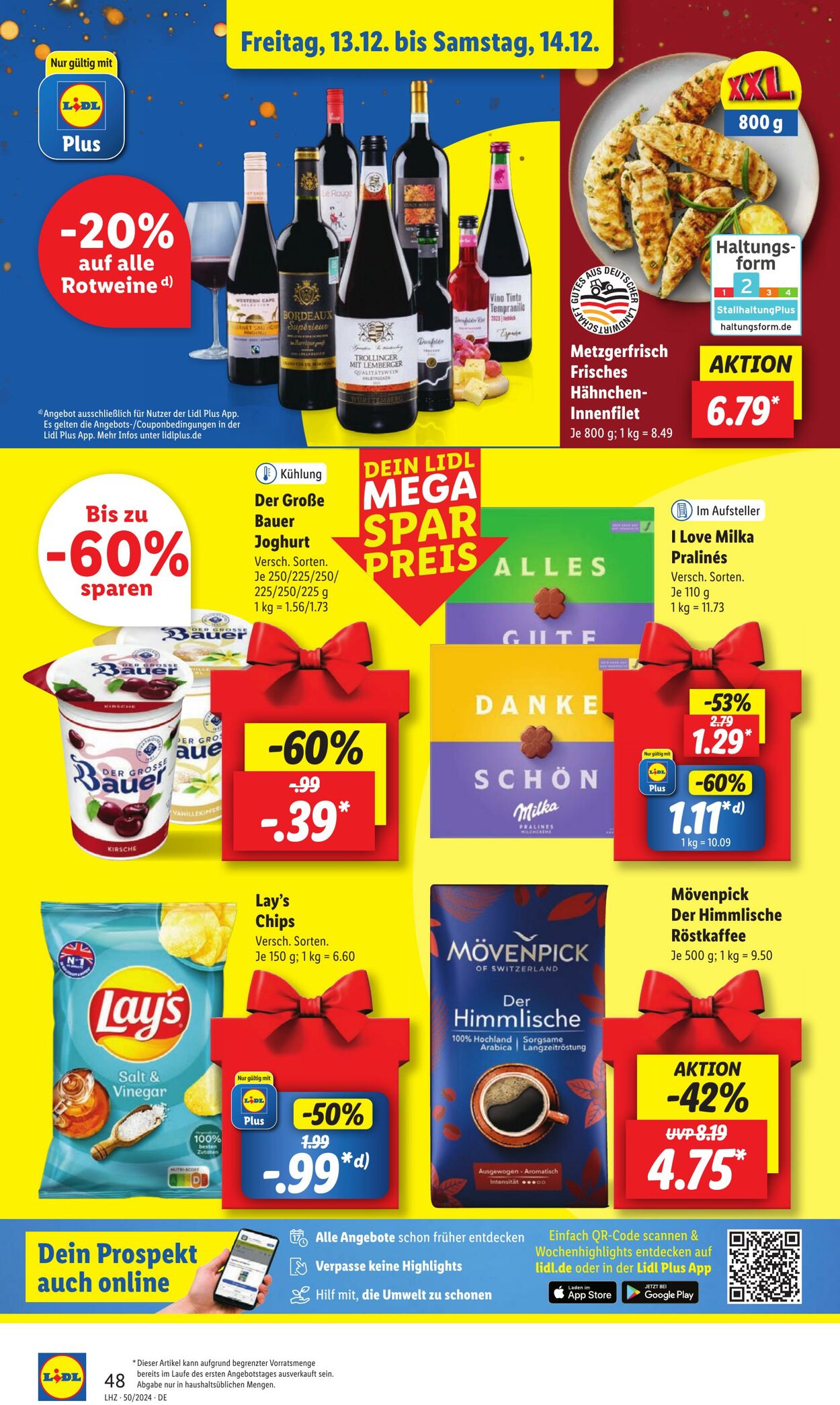 Prospekt Lidl 09.12.2024 - 14.12.2024