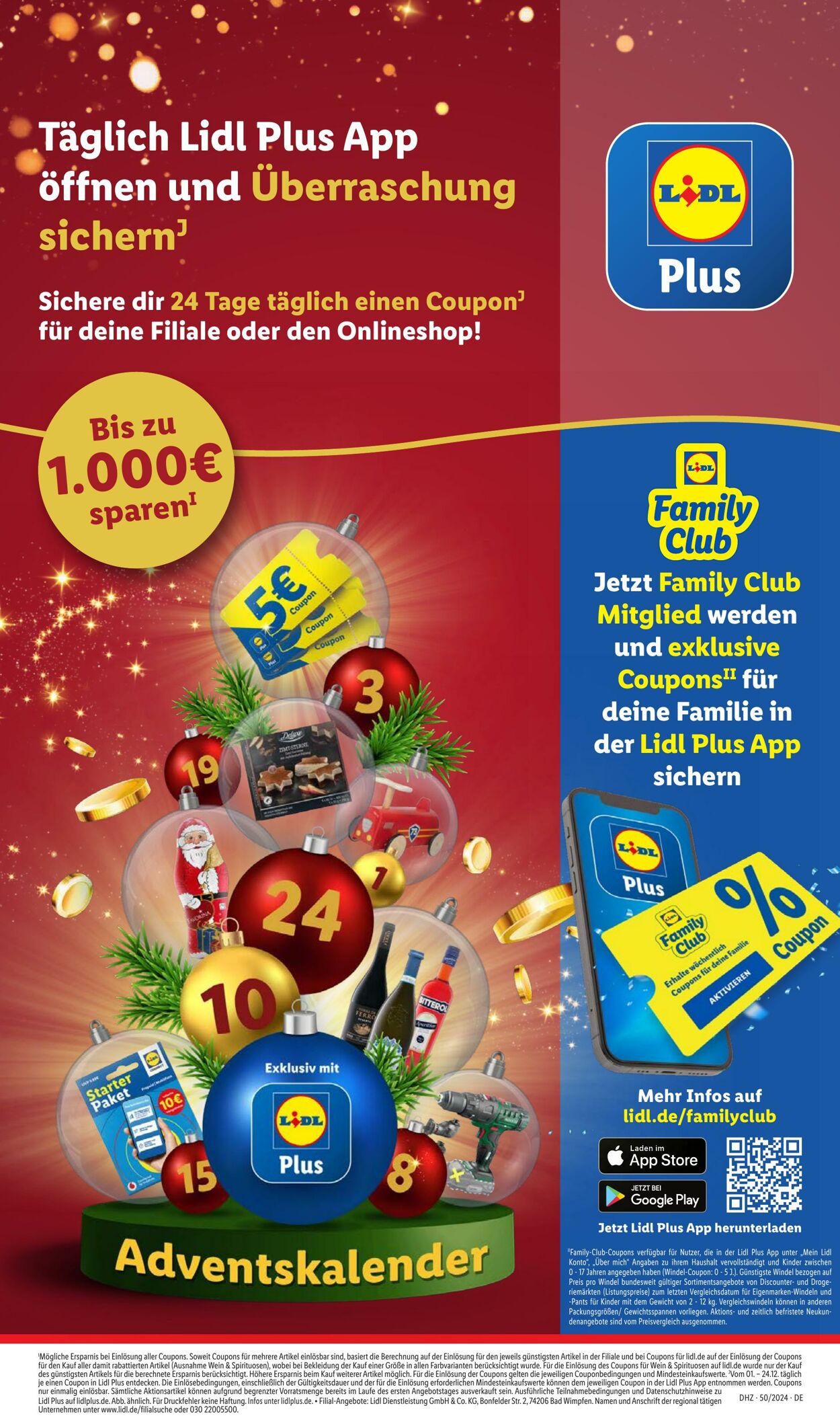 Prospekt Lidl 09.12.2024 - 14.12.2024