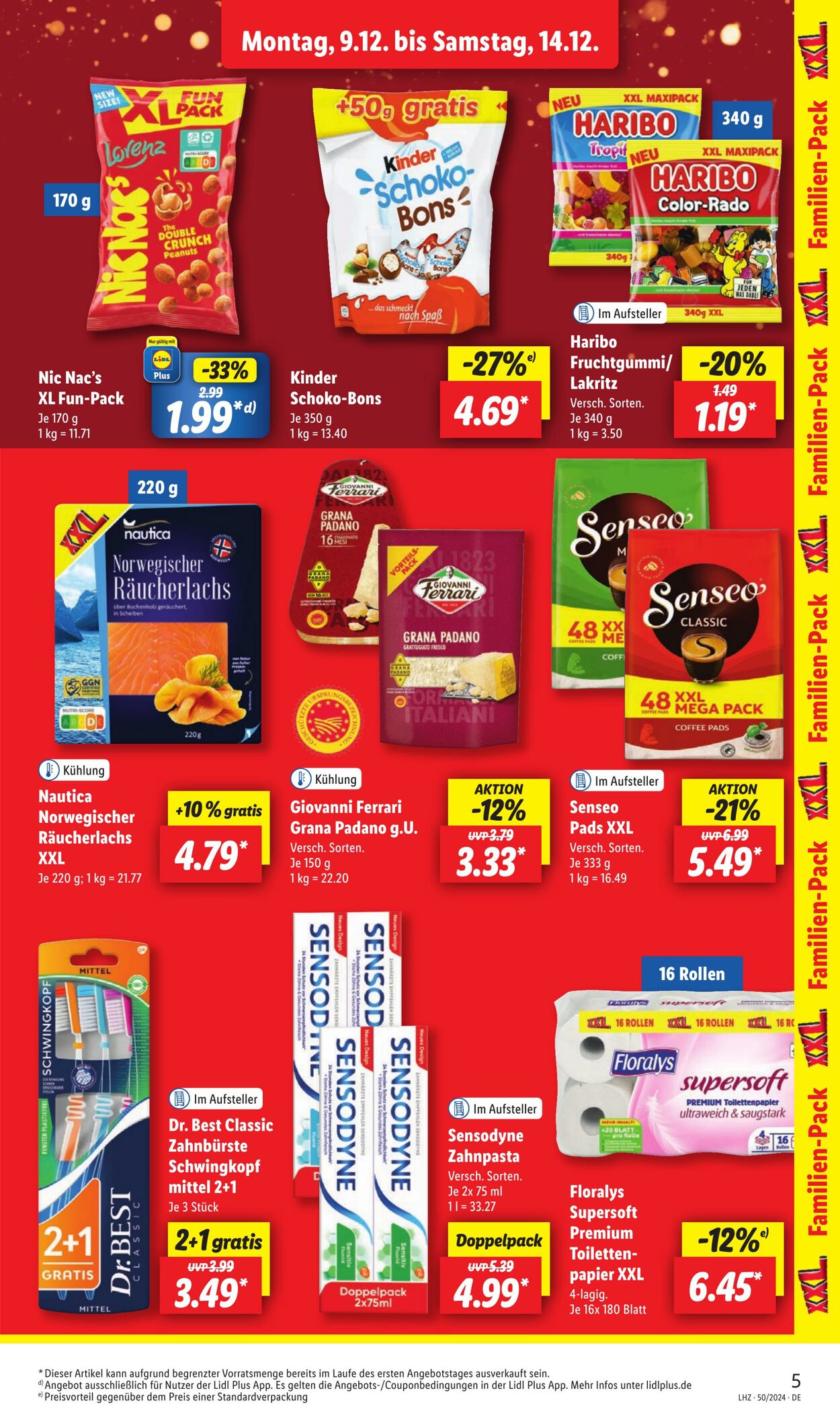 Prospekt Lidl 09.12.2024 - 14.12.2024