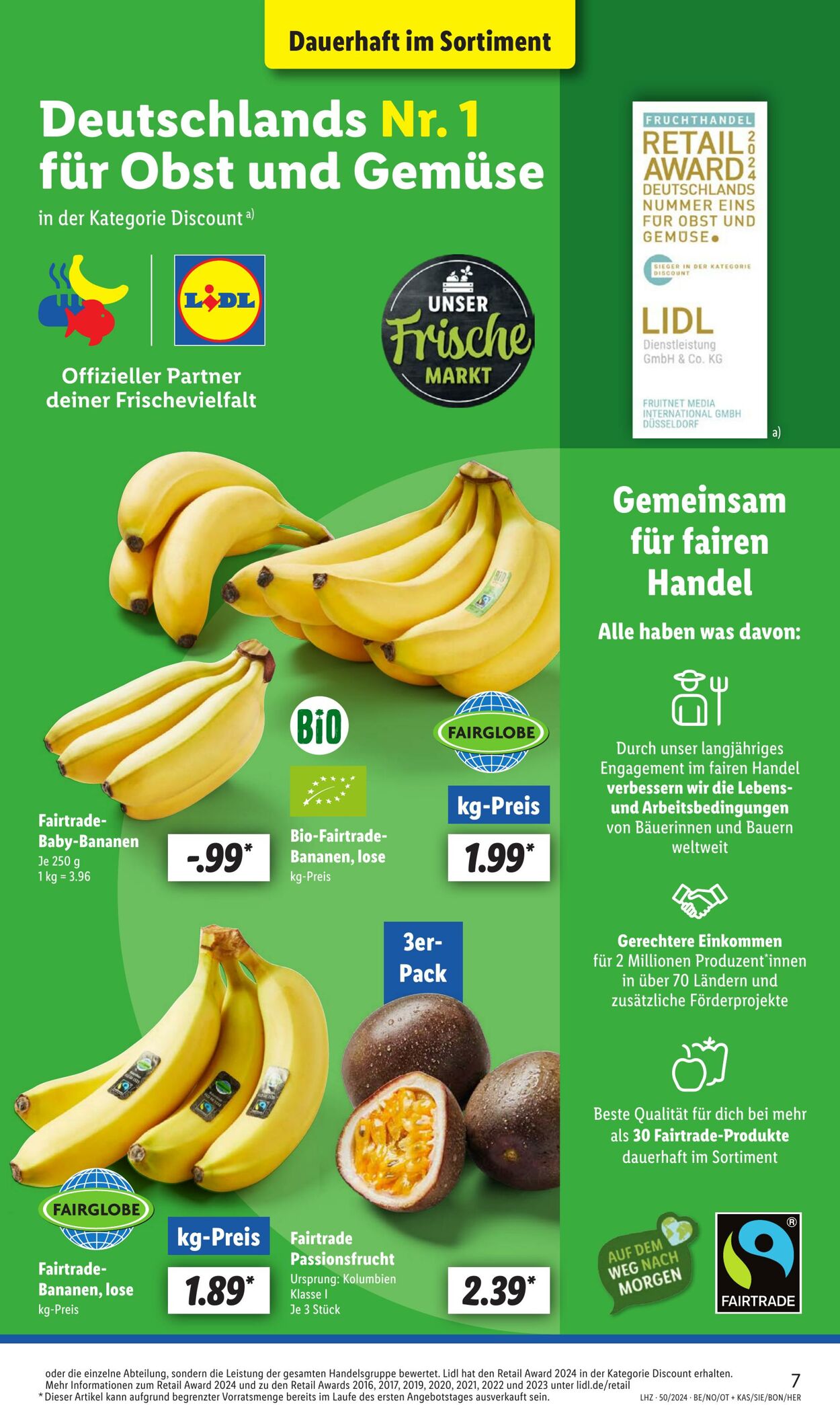 Prospekt Lidl 09.12.2024 - 14.12.2024