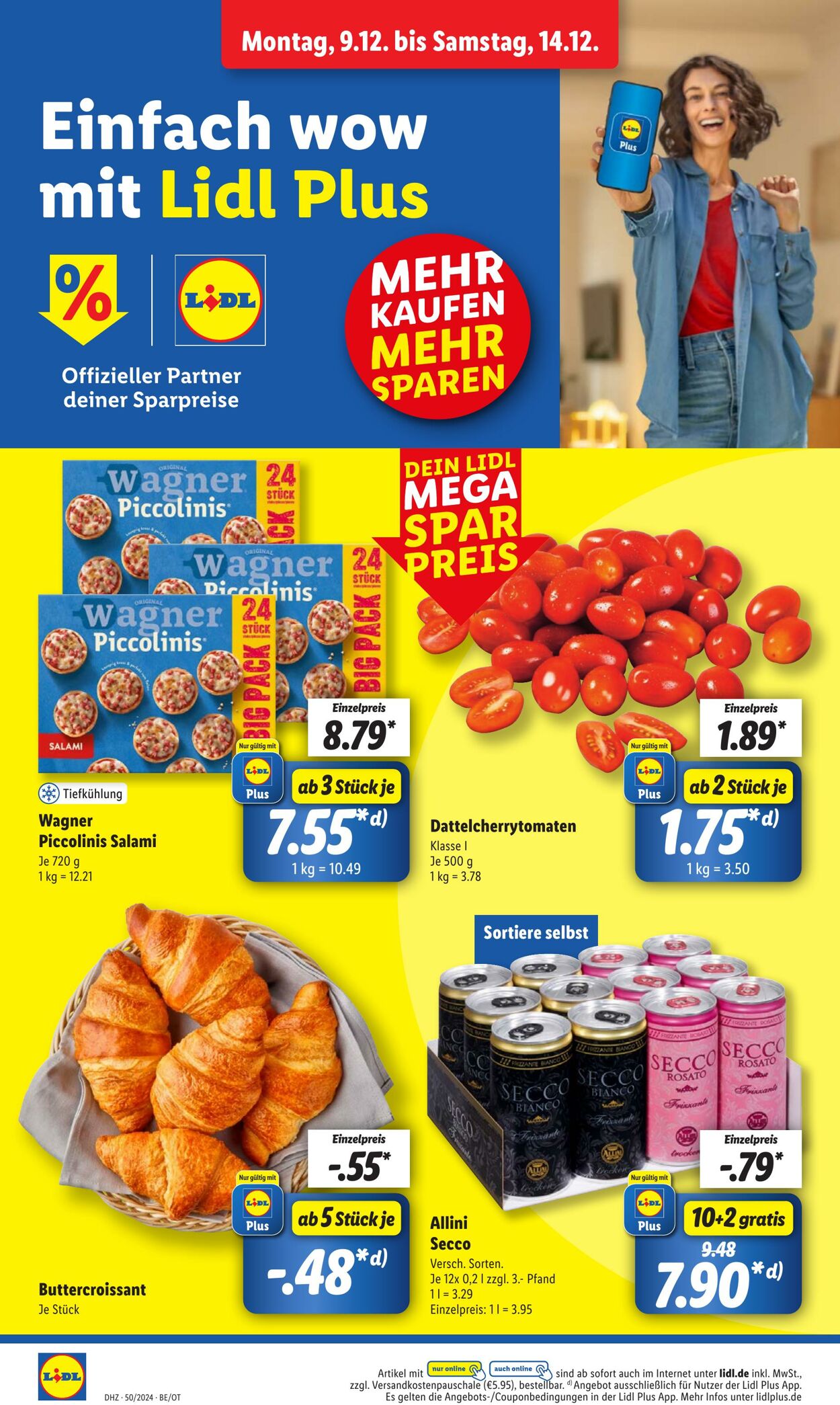 Prospekt Lidl 09.12.2024 - 14.12.2024