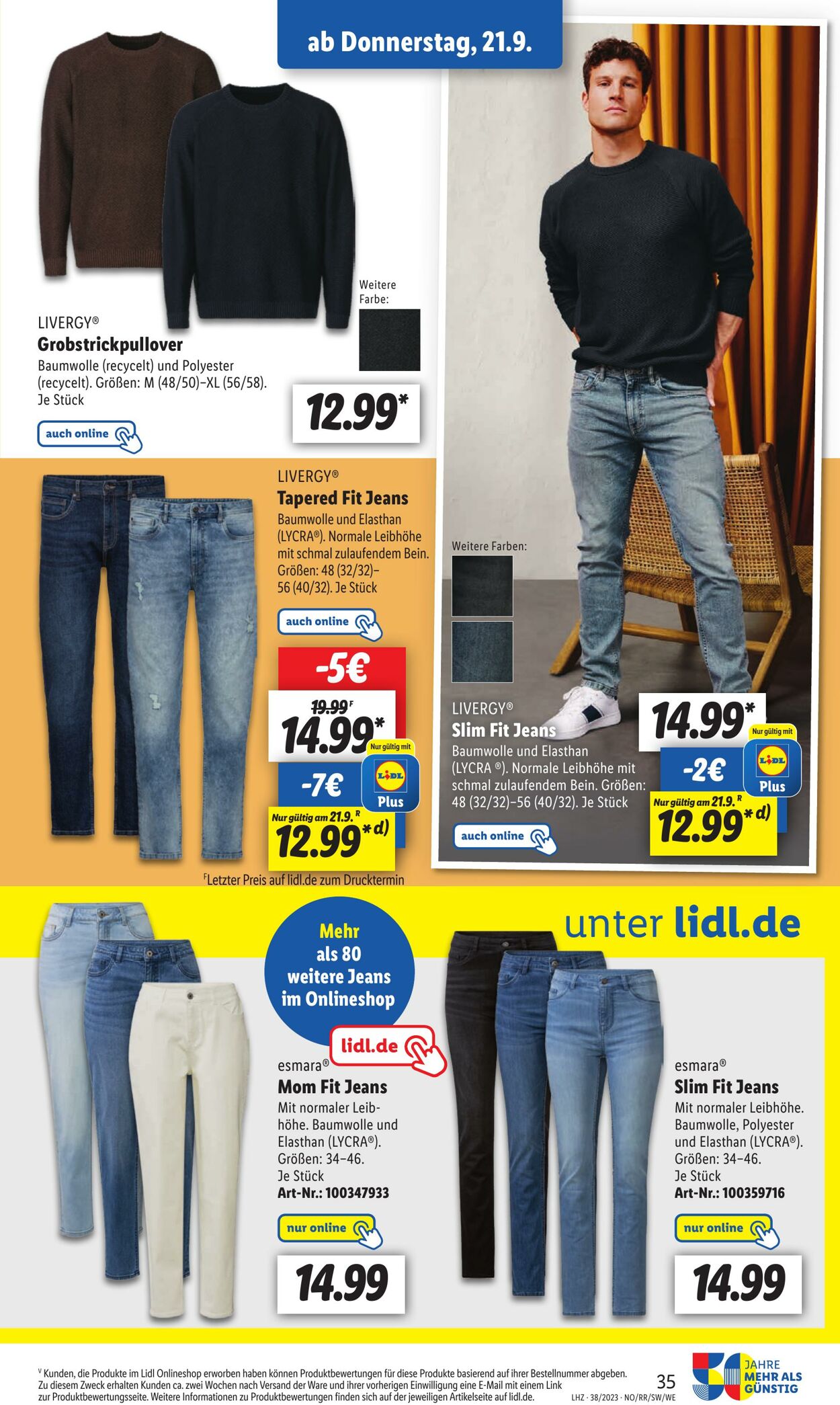 Prospekt Lidl 18.09.2023 - 23.09.2023