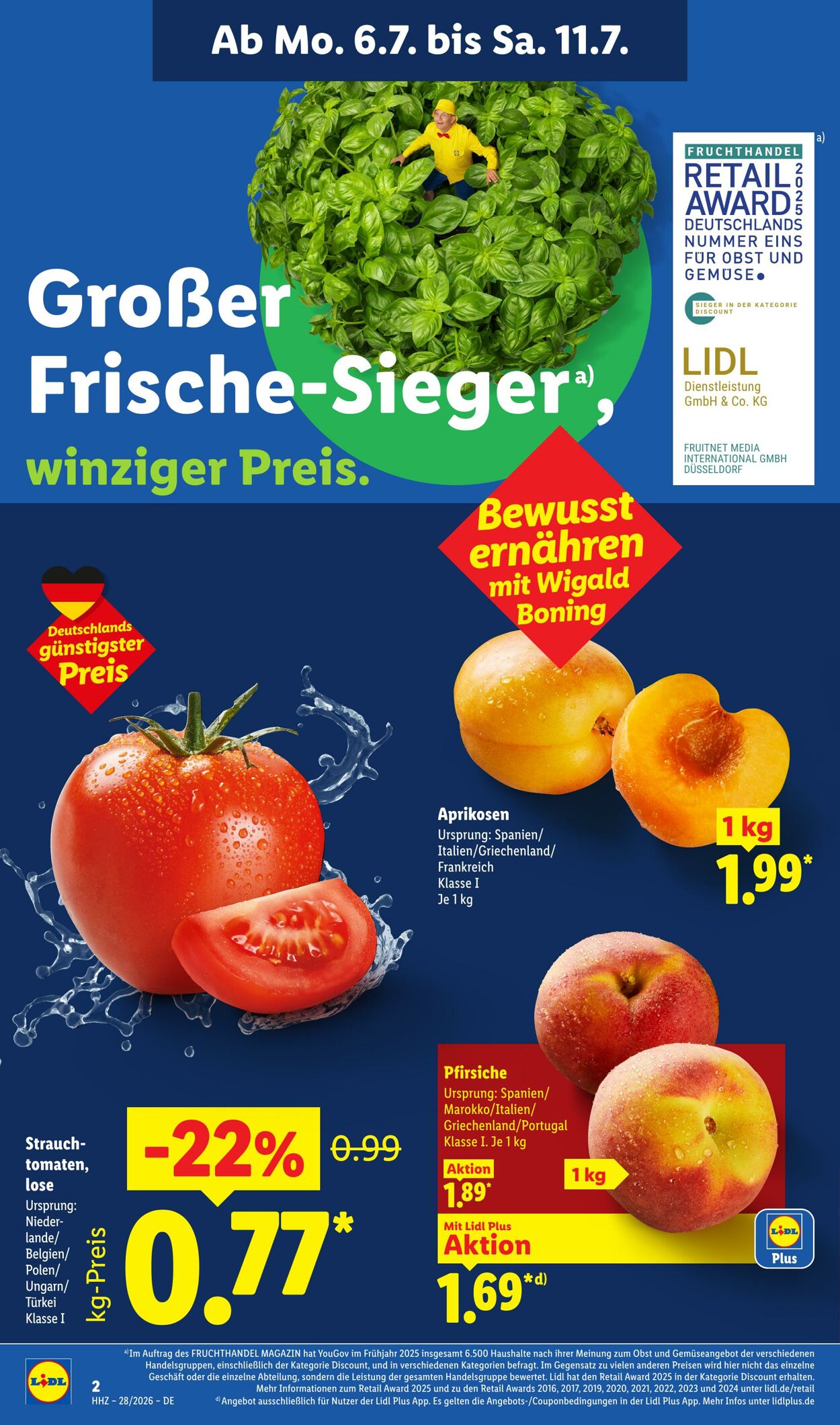 Prospekt Lidl 06.07.2026 - 11.07.2026