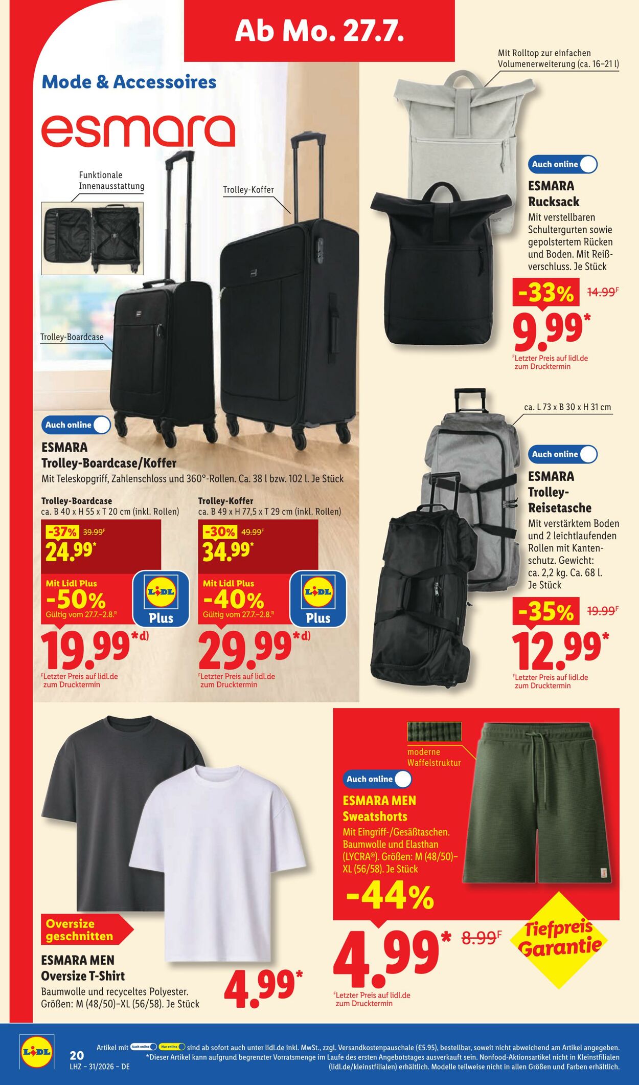 Prospekt Lidl 27.07.2026 - 01.08.2026