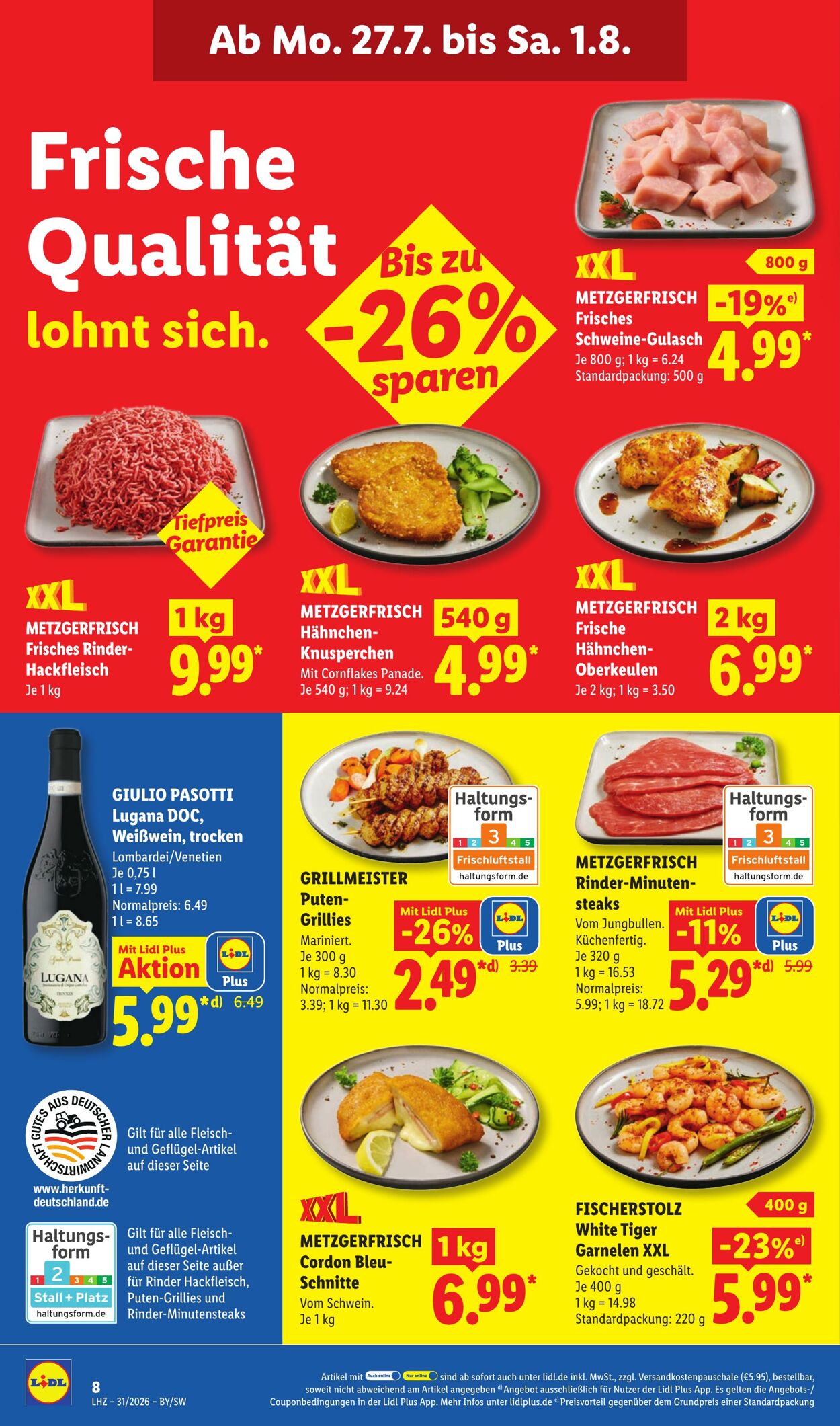 Prospekt Lidl 27.07.2026 - 01.08.2026