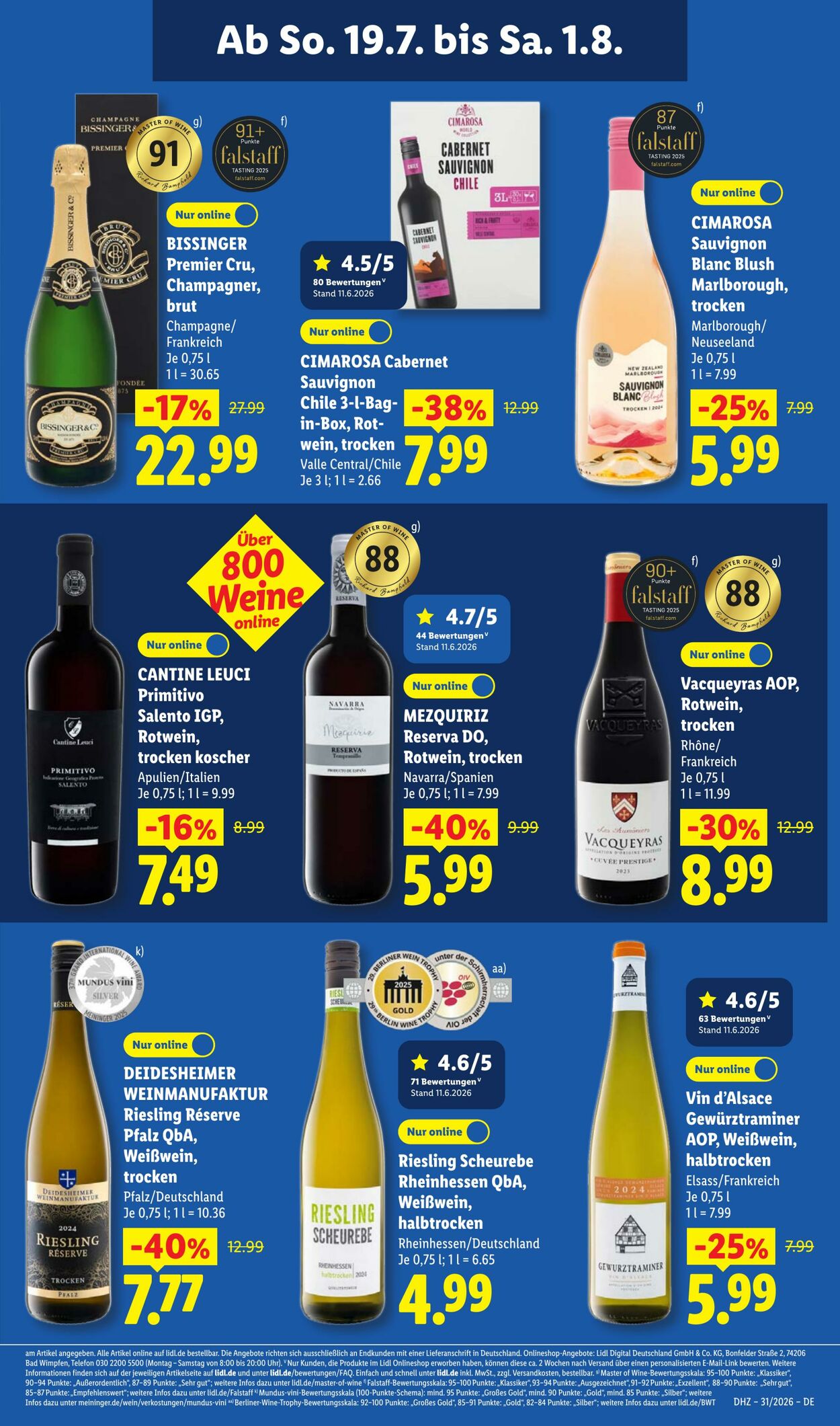 Prospekt Lidl 27.07.2026 - 01.08.2026