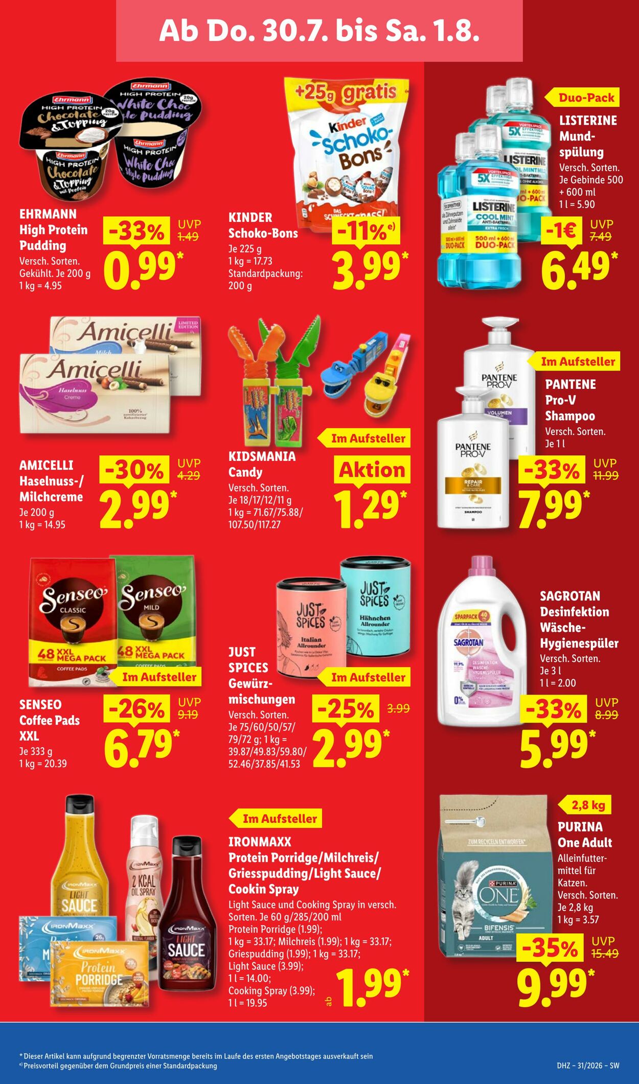 Prospekt Lidl 27.07.2026 - 01.08.2026