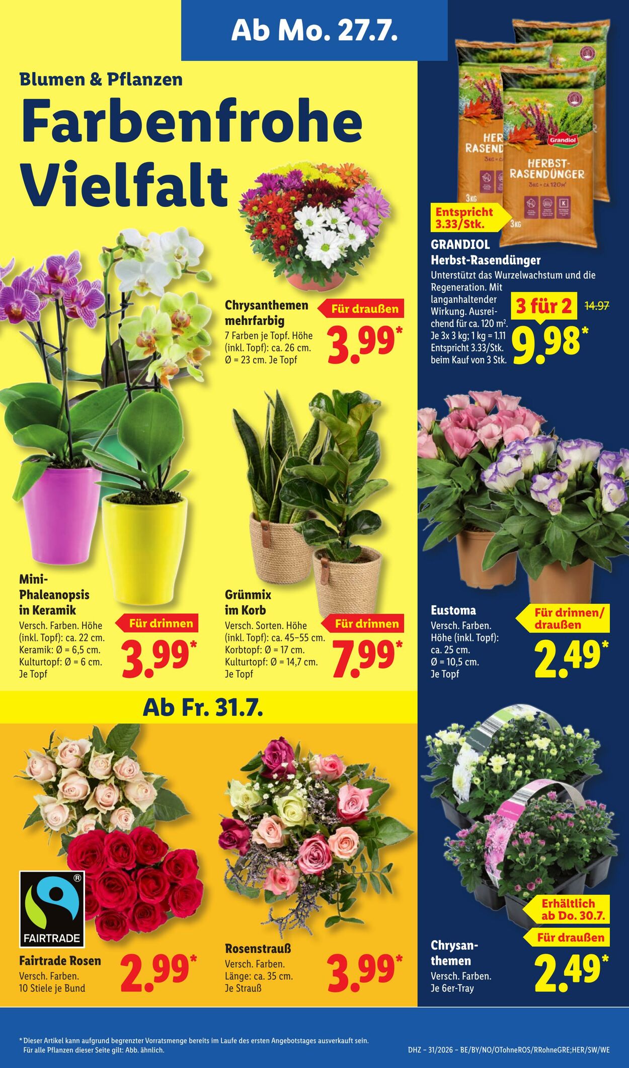 Prospekt Lidl 27.07.2026 - 01.08.2026