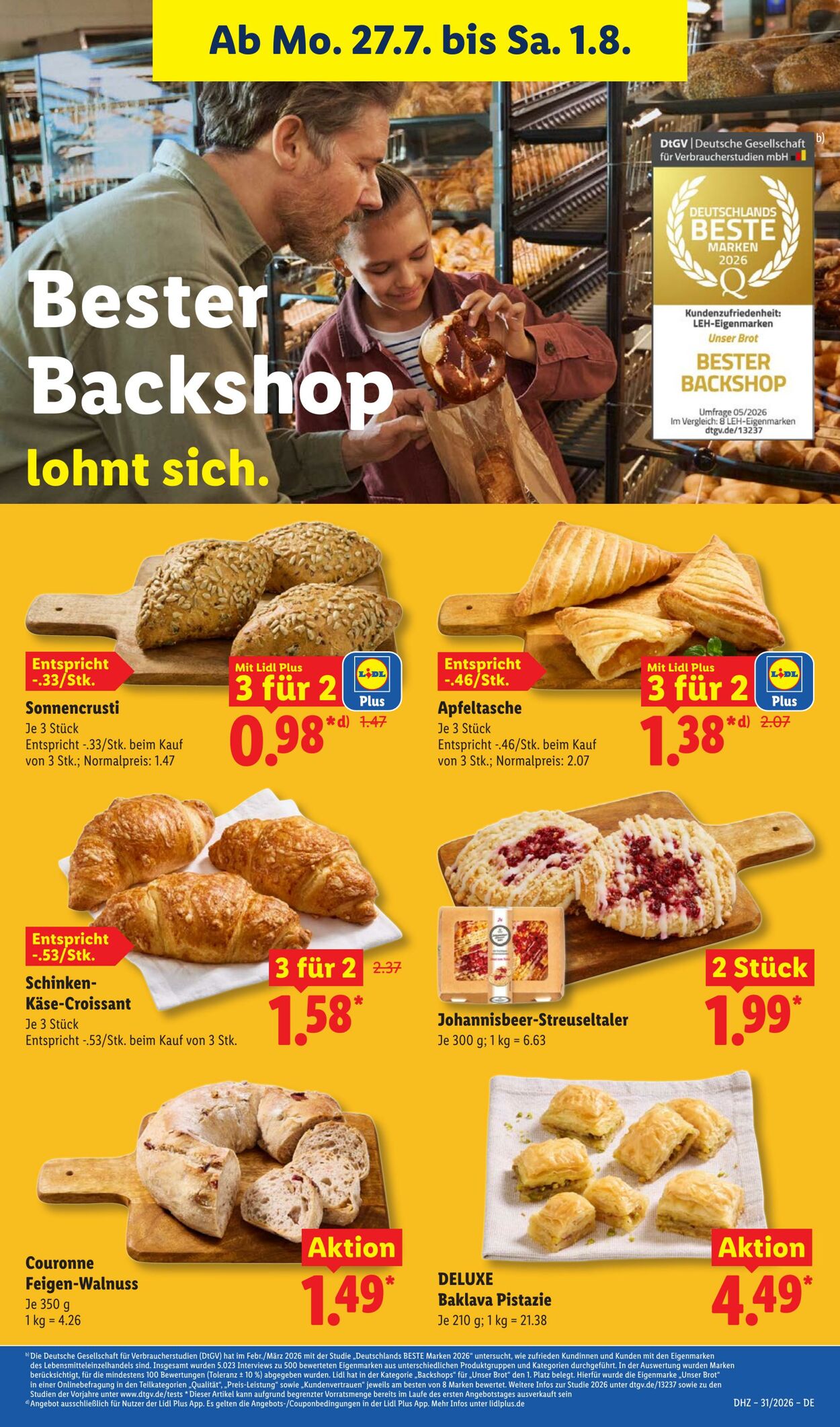 Prospekt Lidl 27.07.2026 - 01.08.2026