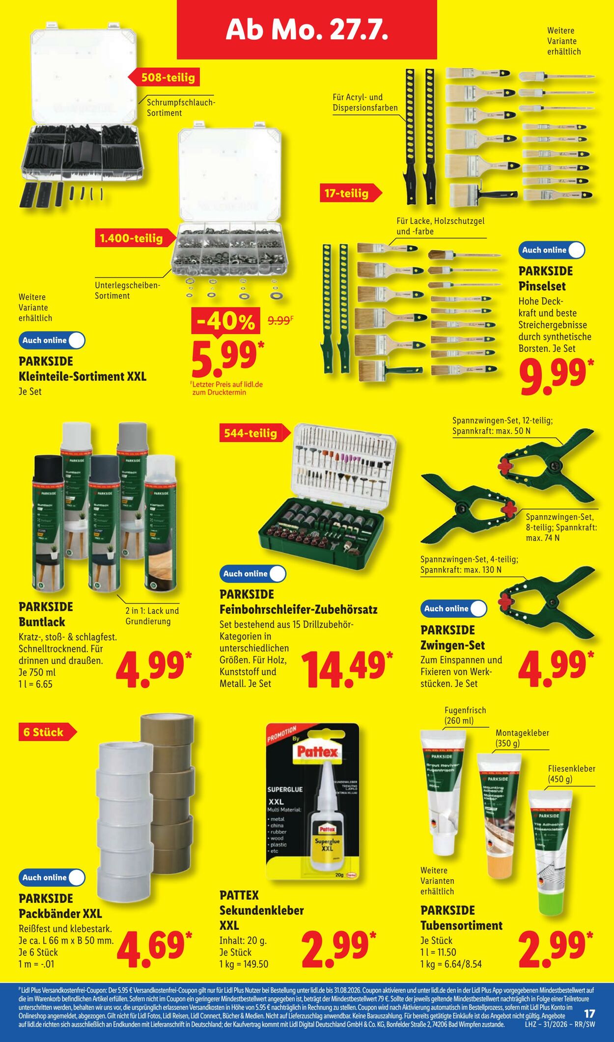 Prospekt Lidl 27.07.2026 - 01.08.2026