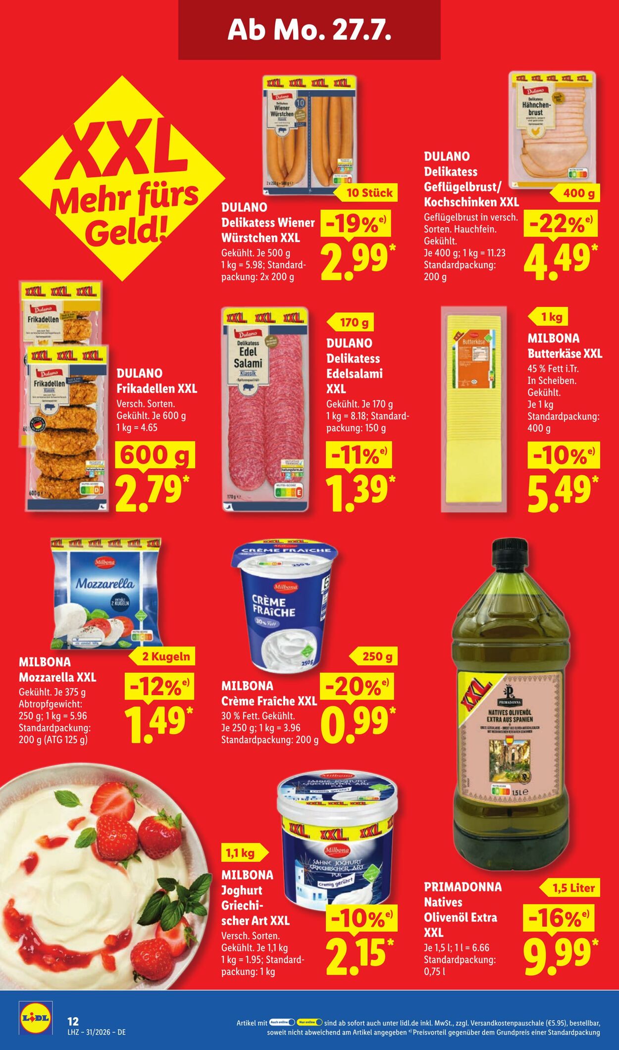 Prospekt Lidl 27.07.2026 - 01.08.2026