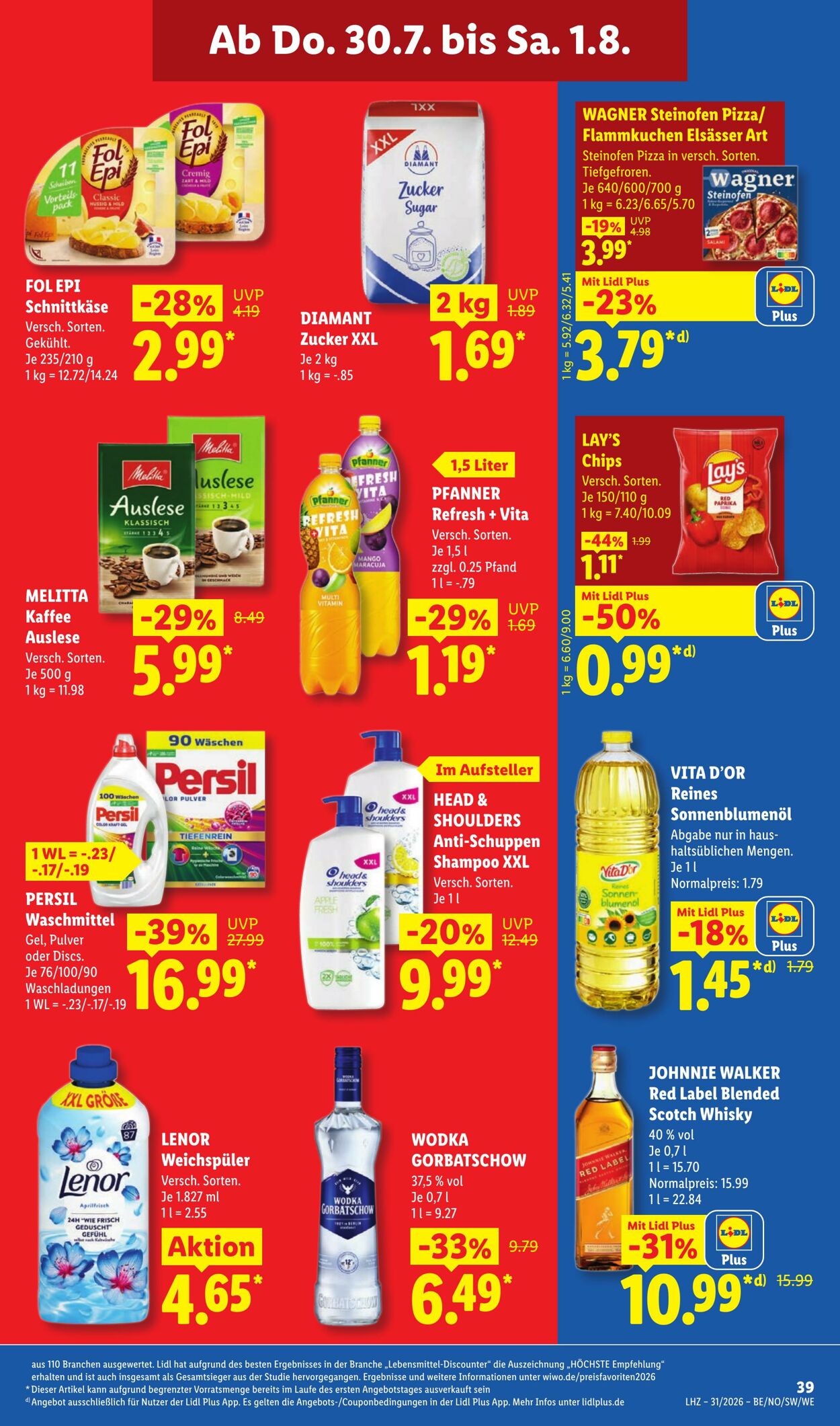 Prospekt Lidl 27.07.2026 - 01.08.2026