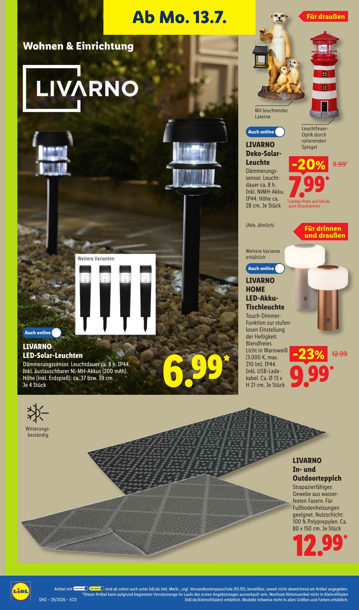 Prospekt Lidl 13.07.2026 - 18.07.2026