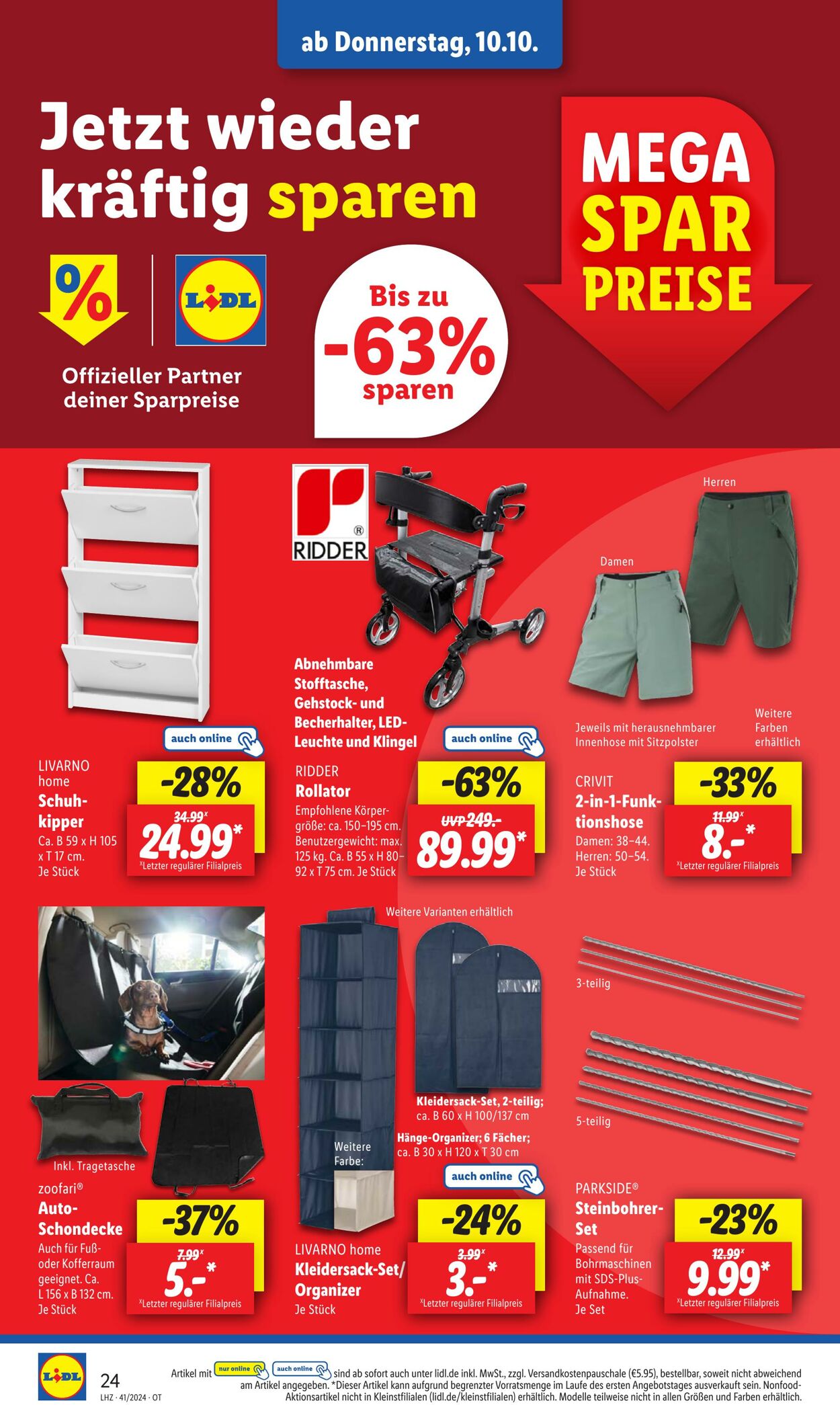 Prospekt Lidl 07.10.2024 - 12.10.2024