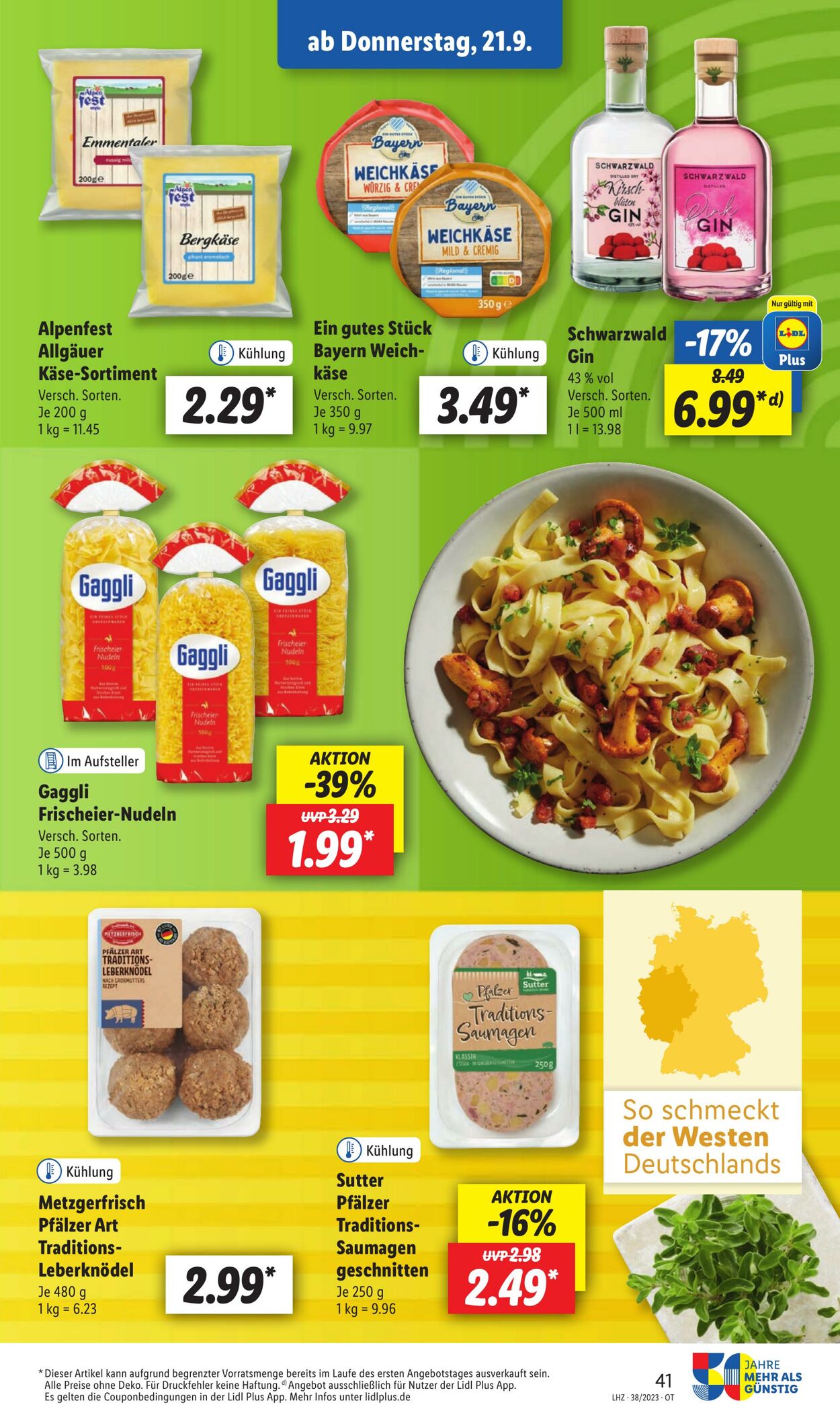 Prospekt Lidl 18.09.2023 - 23.09.2023