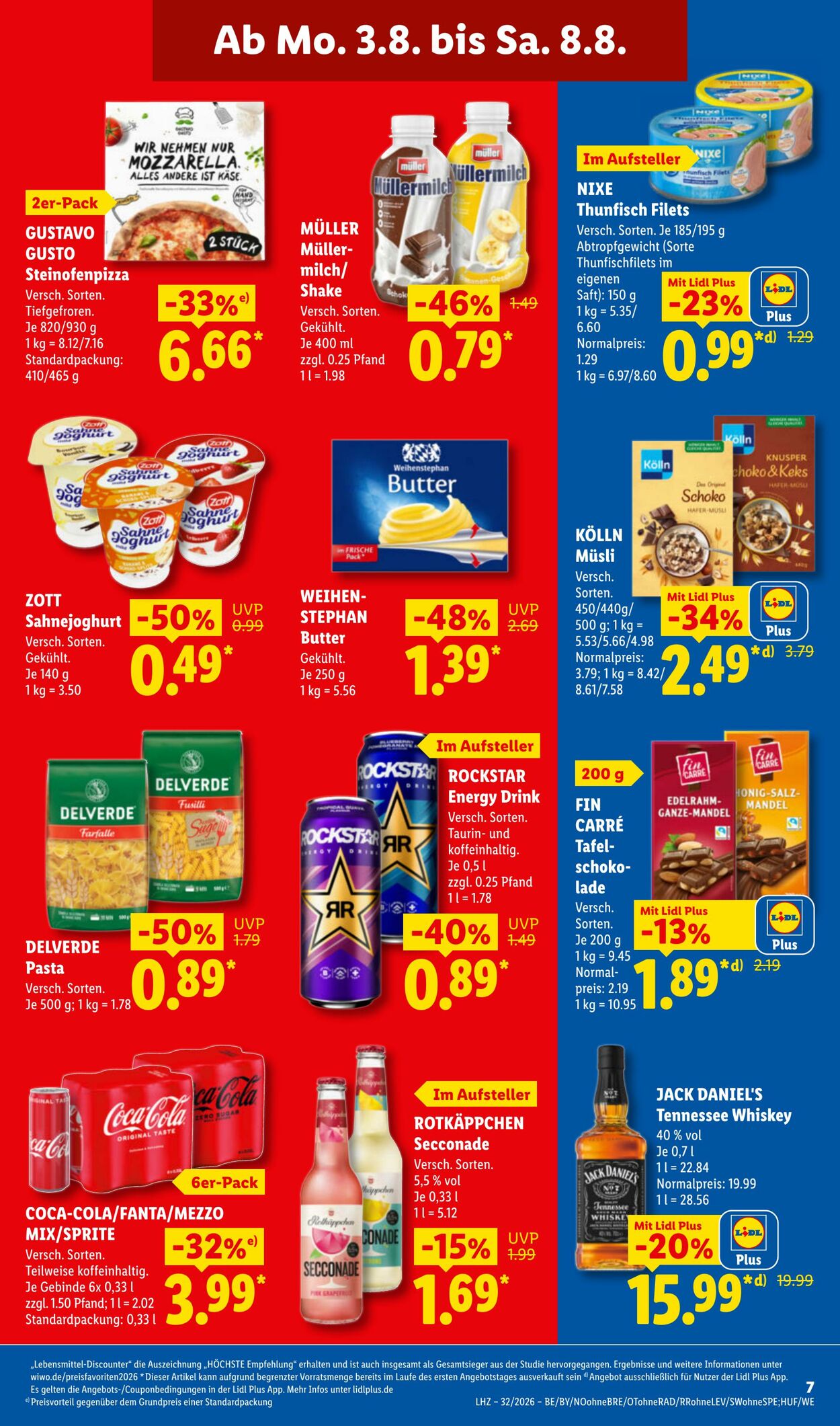Prospekt Lidl 03.08.2026 - 08.08.2026