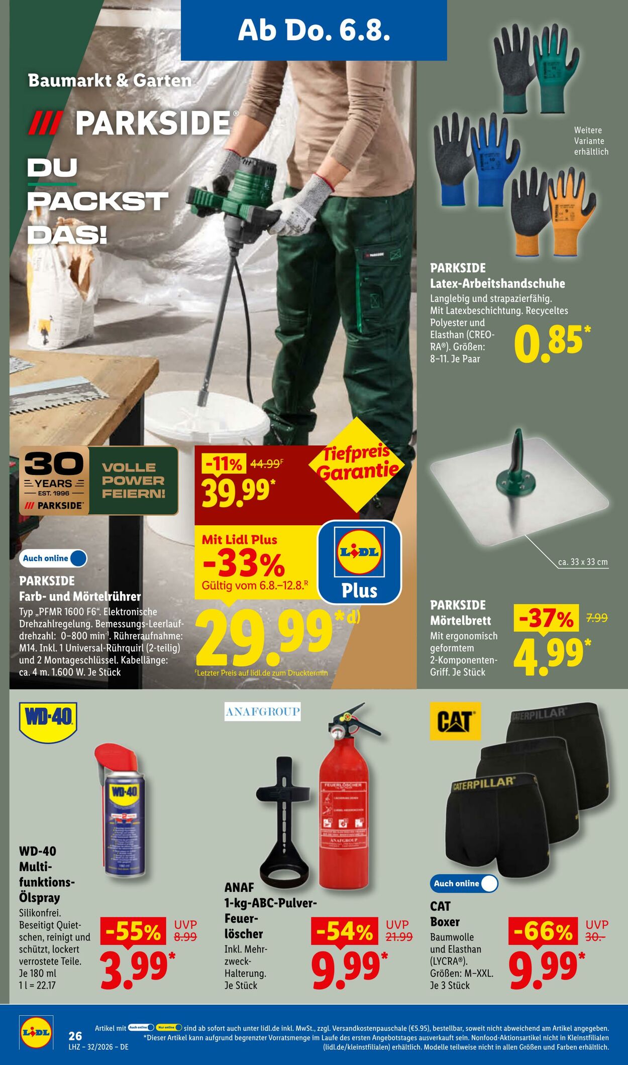 Prospekt Lidl 03.08.2026 - 08.08.2026