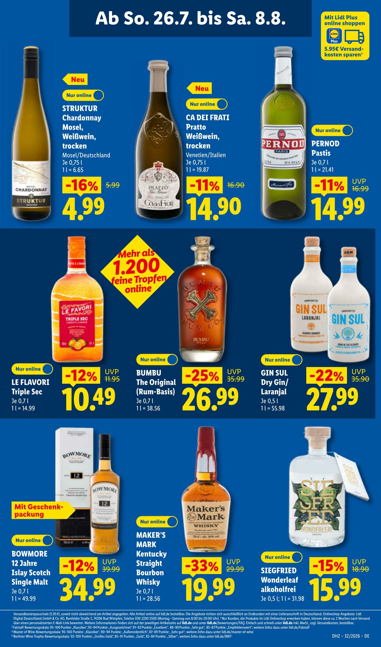Prospekt Lidl 03.08.2026 - 08.08.2026
