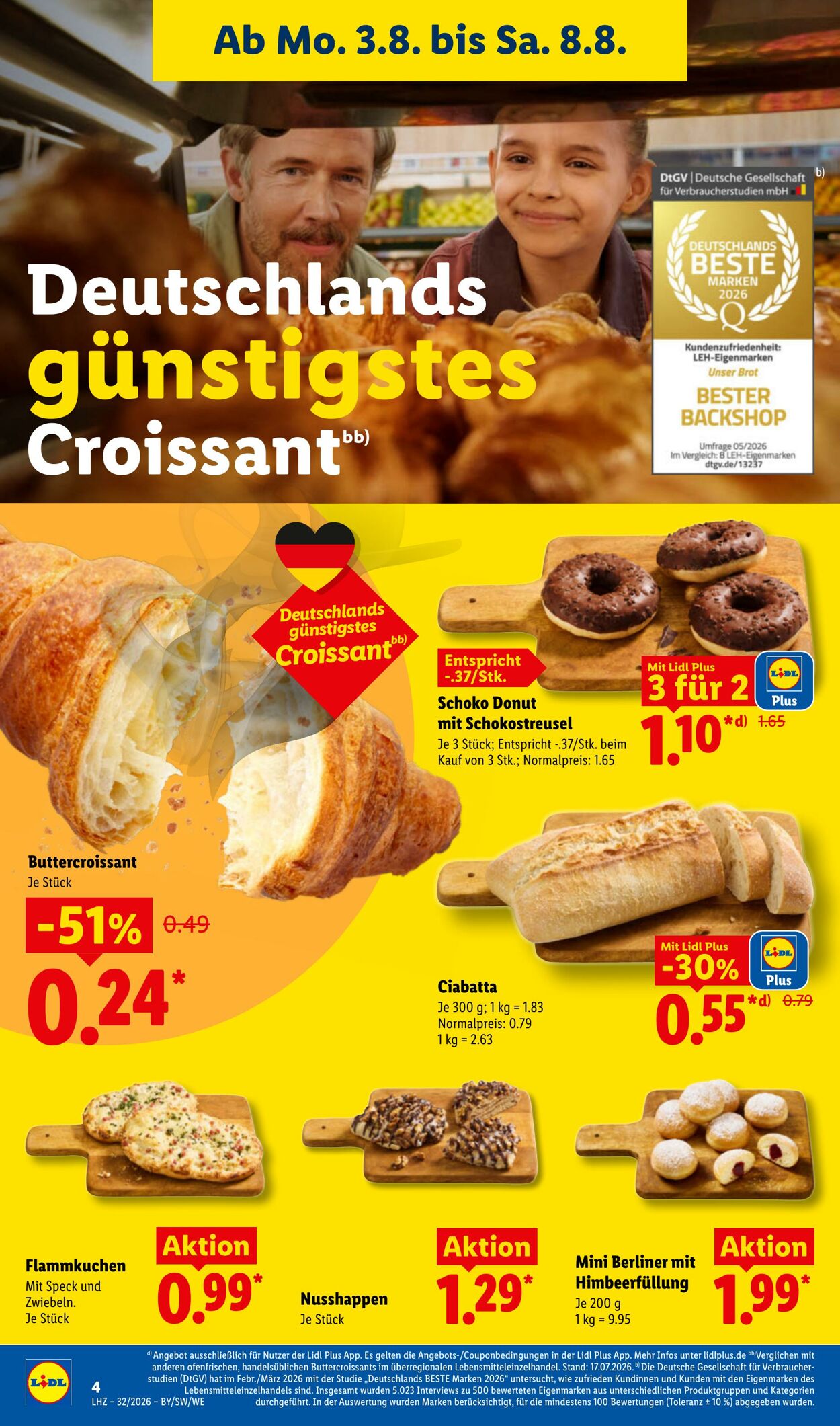 Prospekt Lidl 03.08.2026 - 08.08.2026