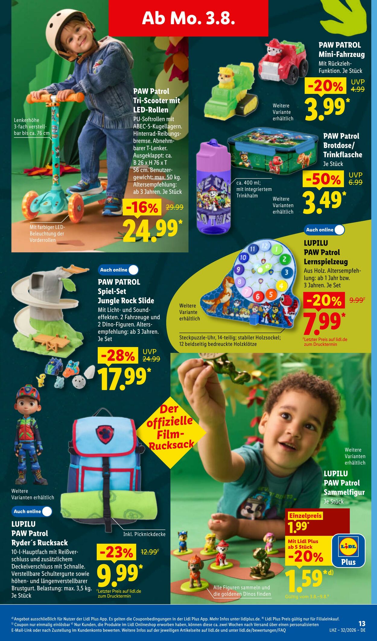 Prospekt Lidl 03.08.2026 - 08.08.2026