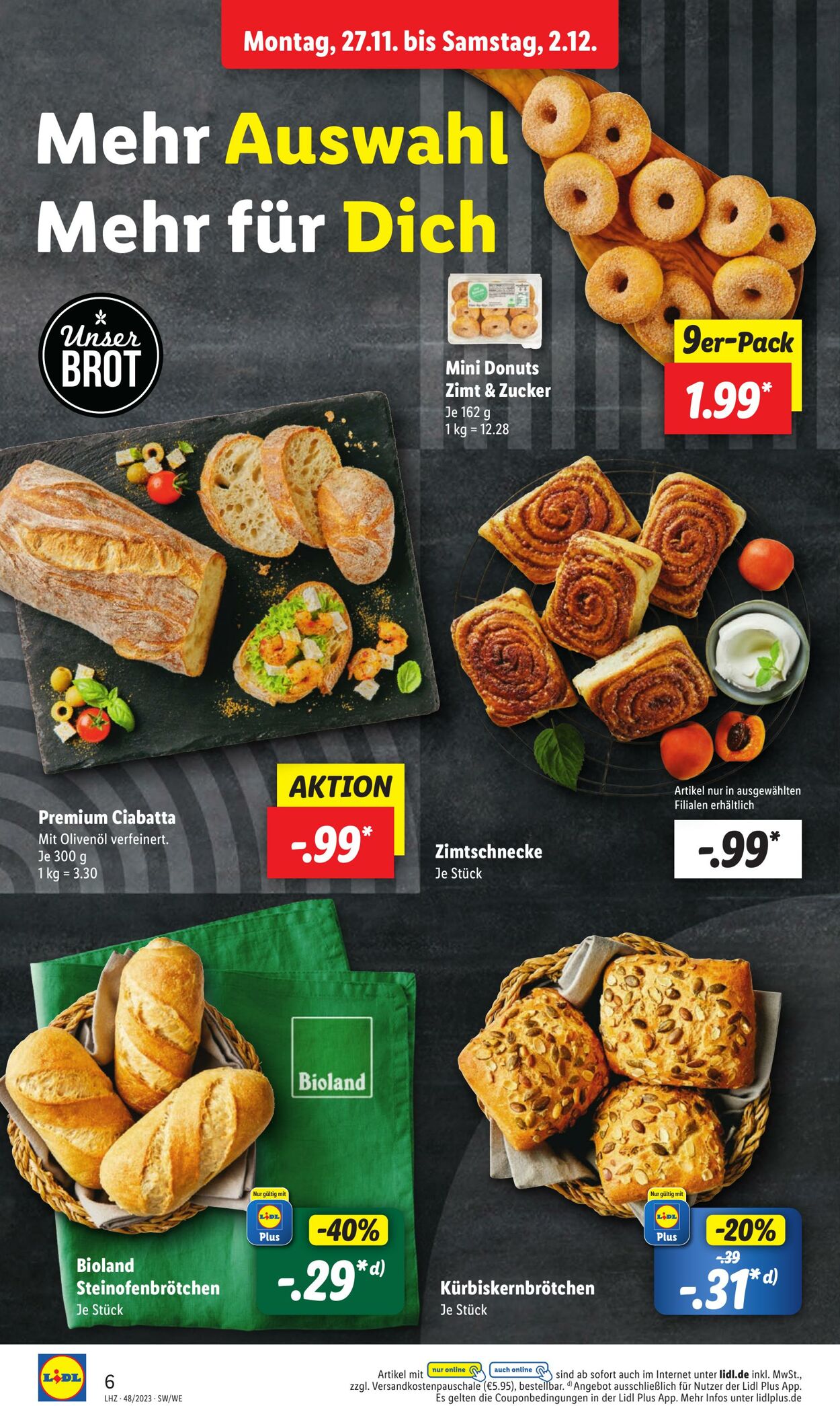 Prospekt Lidl 27.11.2023 - 02.12.2023