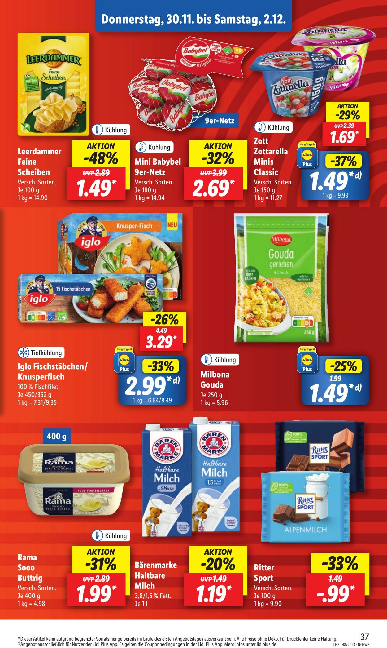 Prospekt Lidl 27.11.2023 - 02.12.2023