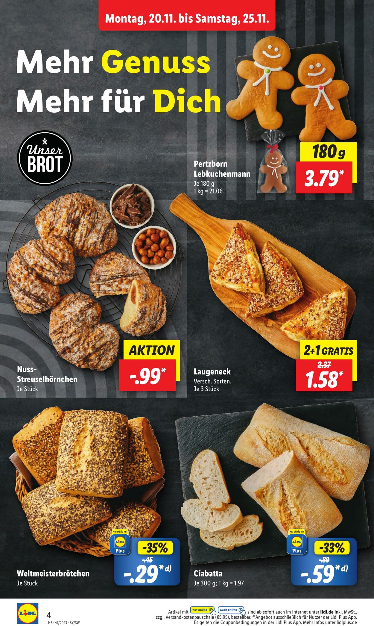 Prospekt Lidl 20.11.2023 - 25.11.2023