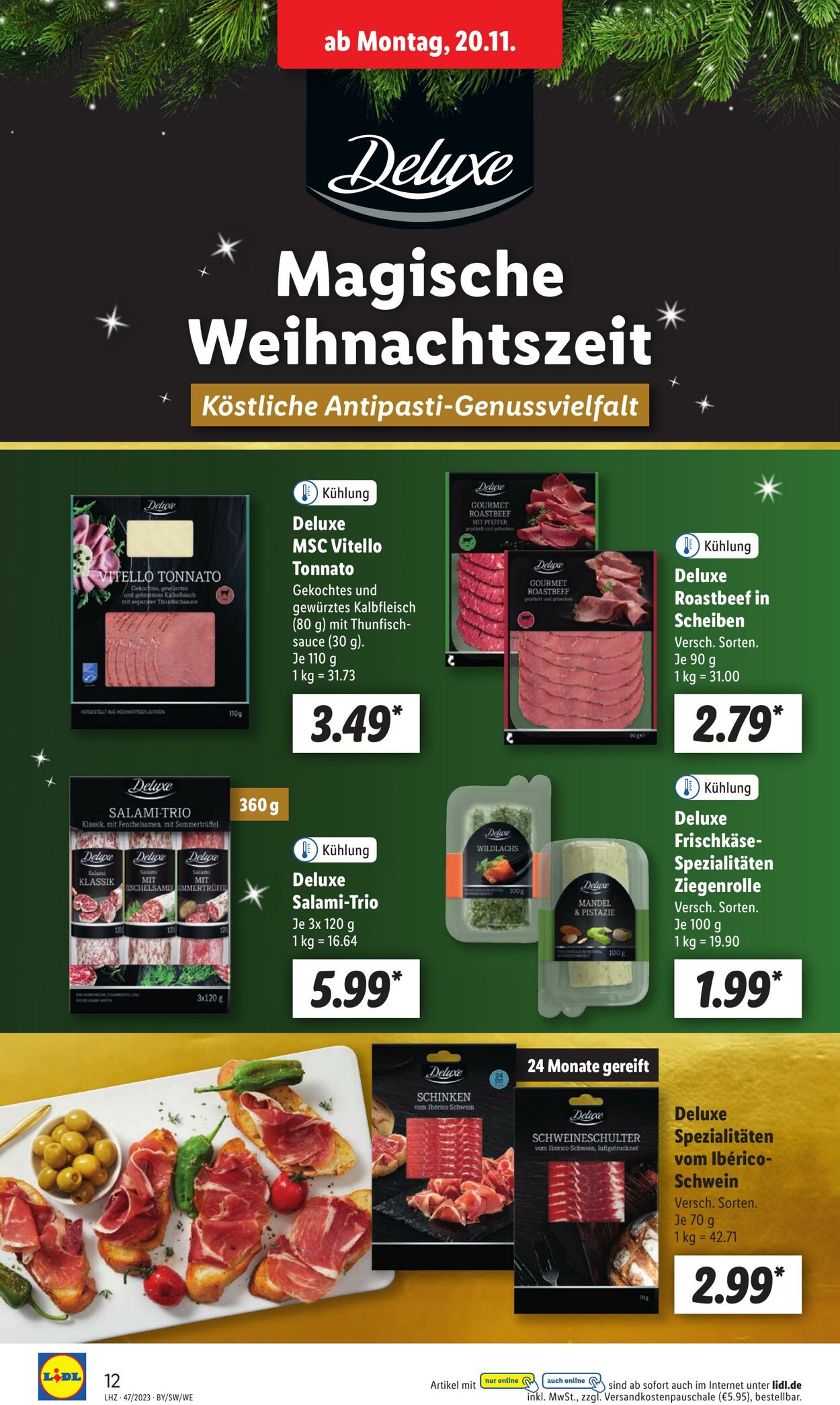 Prospekt Lidl 20.11.2023 - 25.11.2023