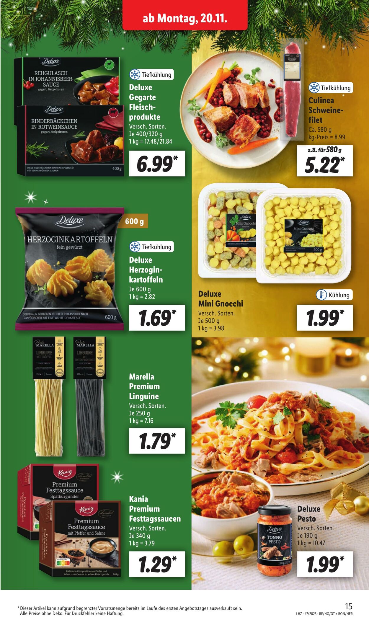 Prospekt Lidl 20.11.2023 - 25.11.2023