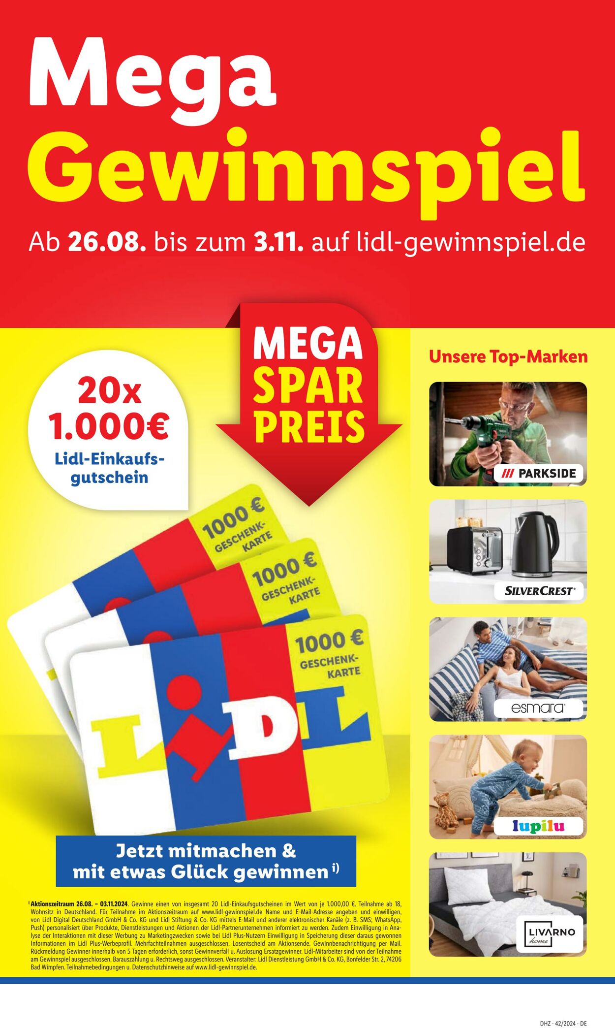 Prospekt Lidl 14.10.2024 - 19.10.2024