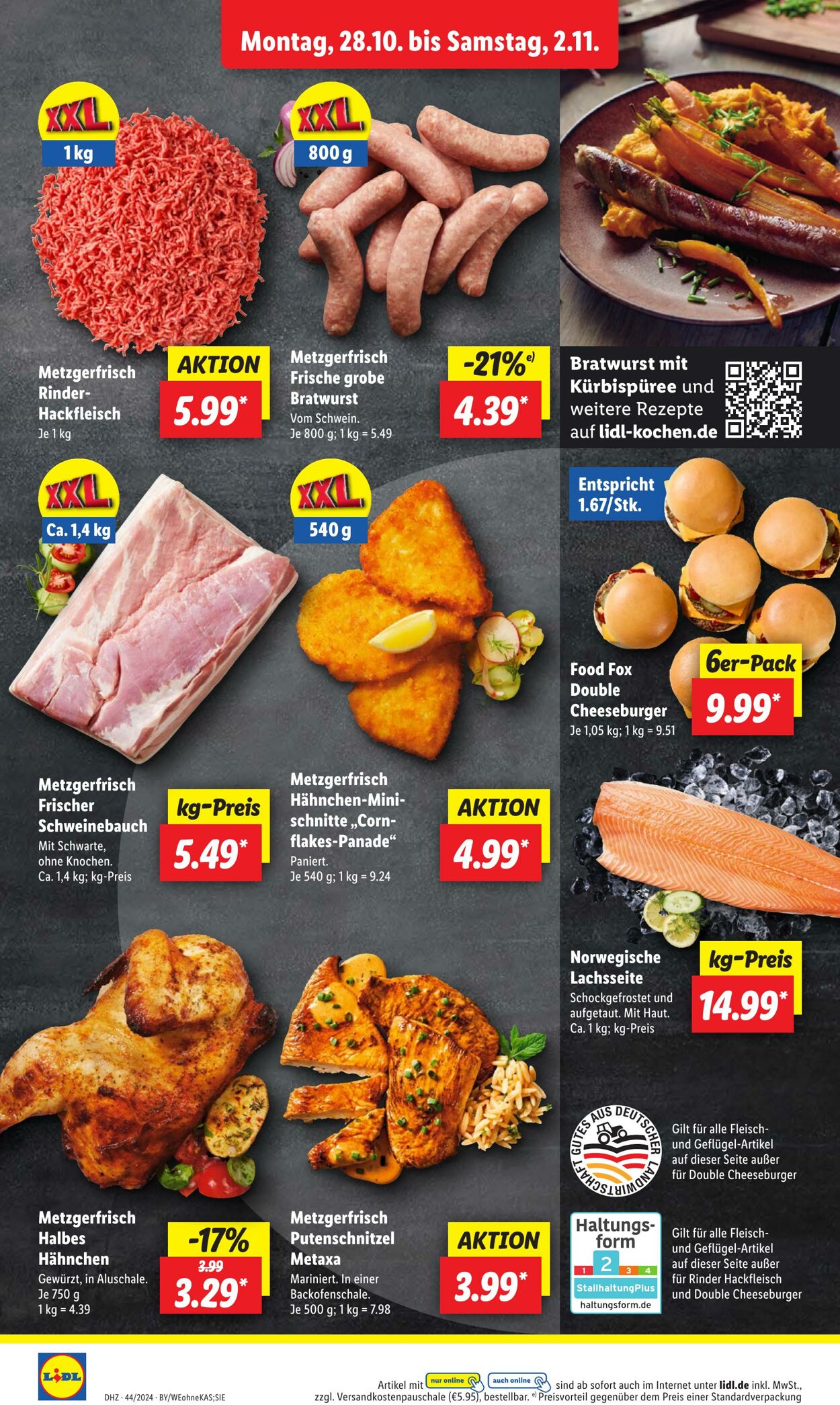 Prospekt Lidl 28.10.2024 - 02.11.2024