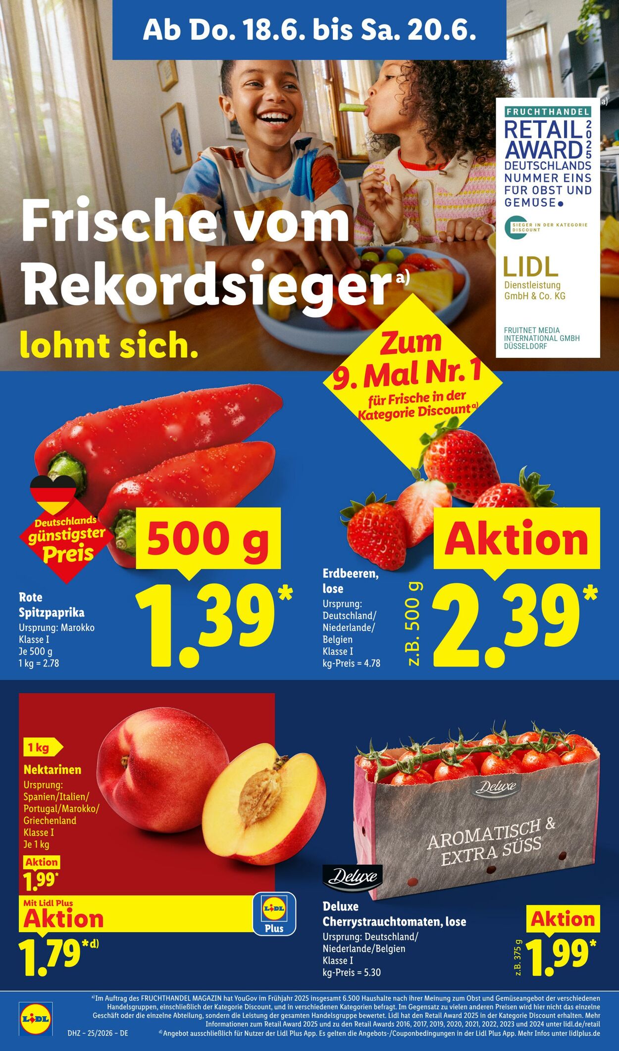 Prospekt Lidl 15.06.2026 - 20.06.2026