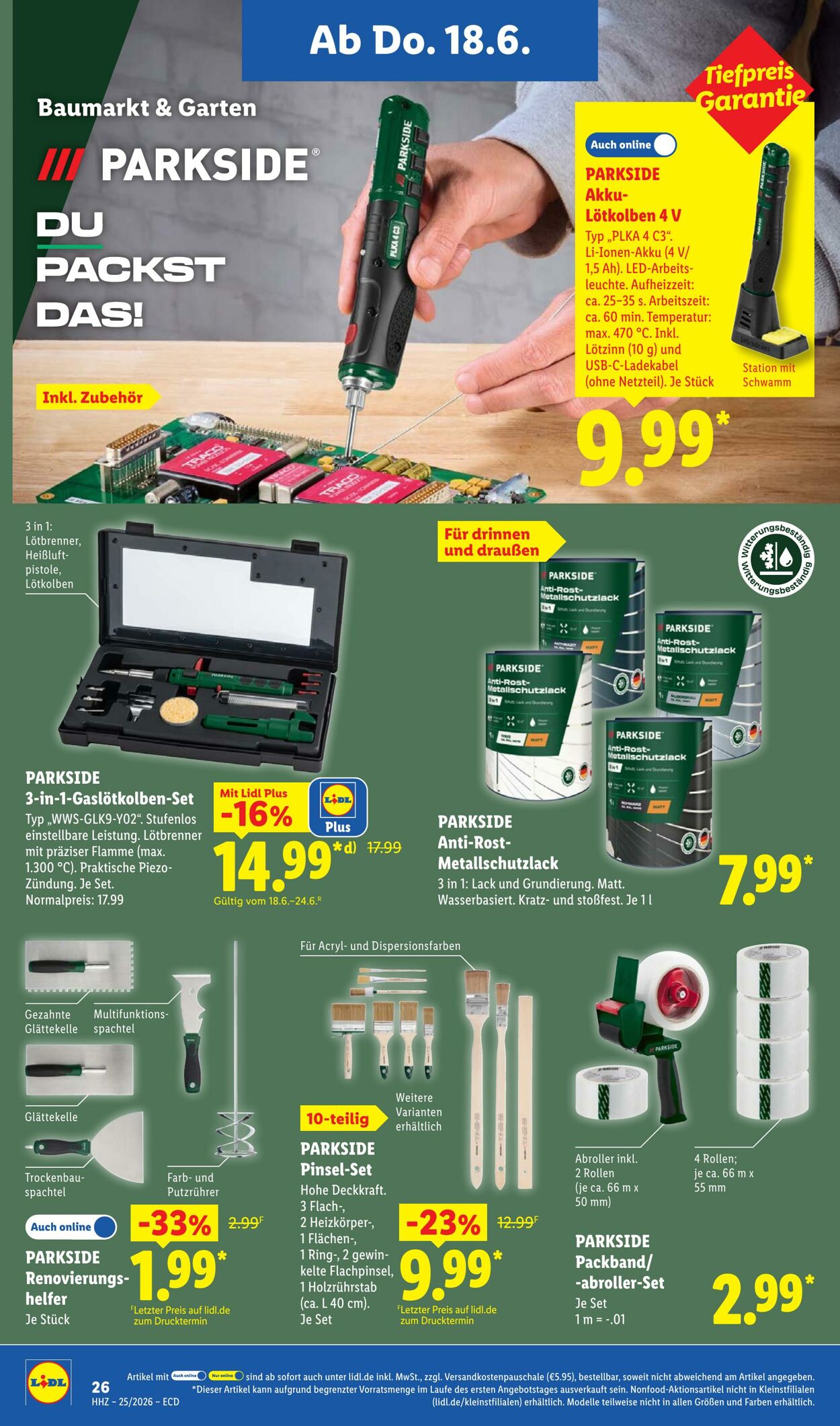 Prospekt Lidl 15.06.2026 - 20.06.2026