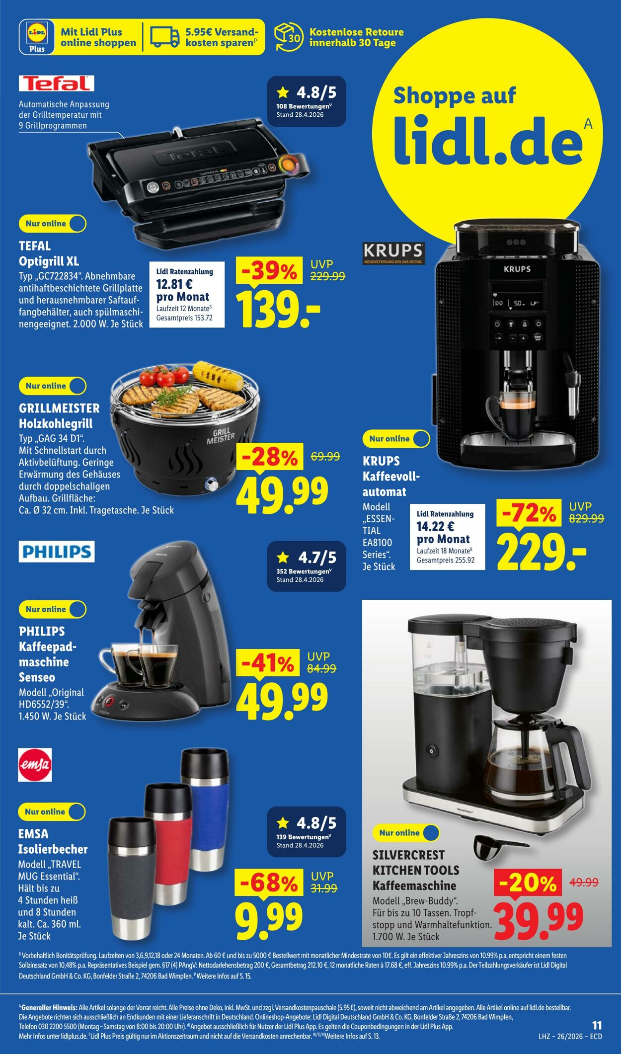 Prospekt Lidl 22.06.2026 - 27.06.2026