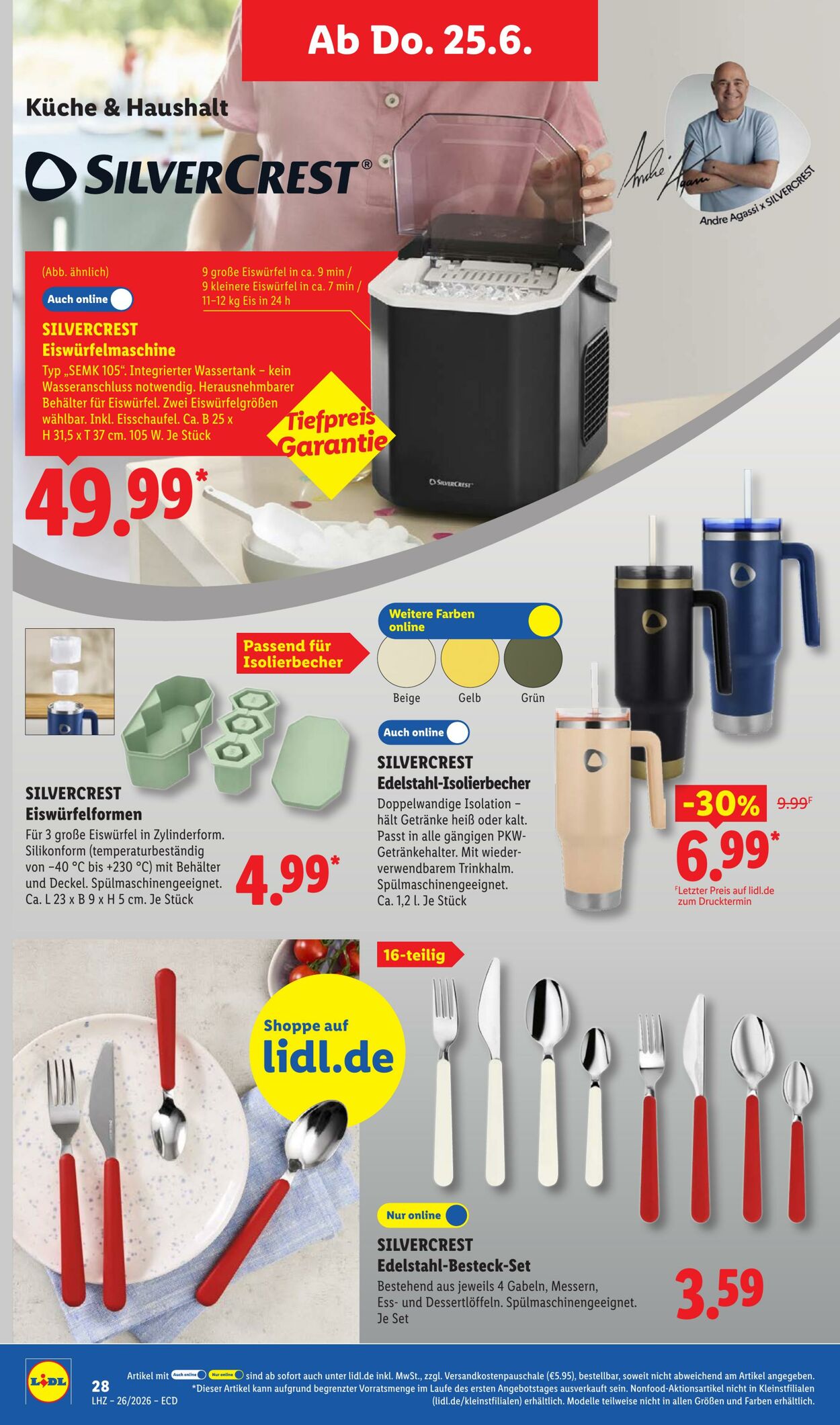 Prospekt Lidl 22.06.2026 - 27.06.2026