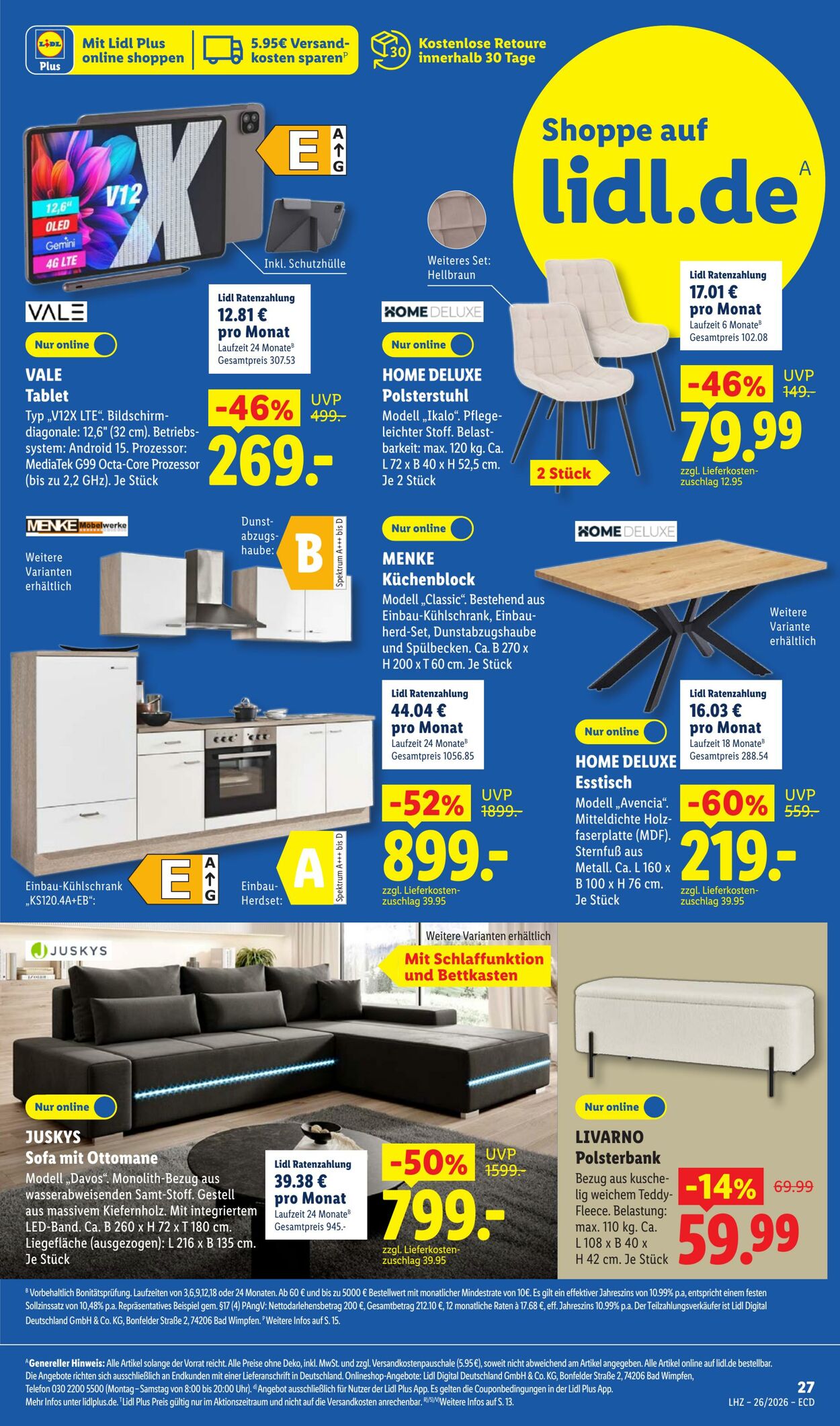 Prospekt Lidl 22.06.2026 - 27.06.2026