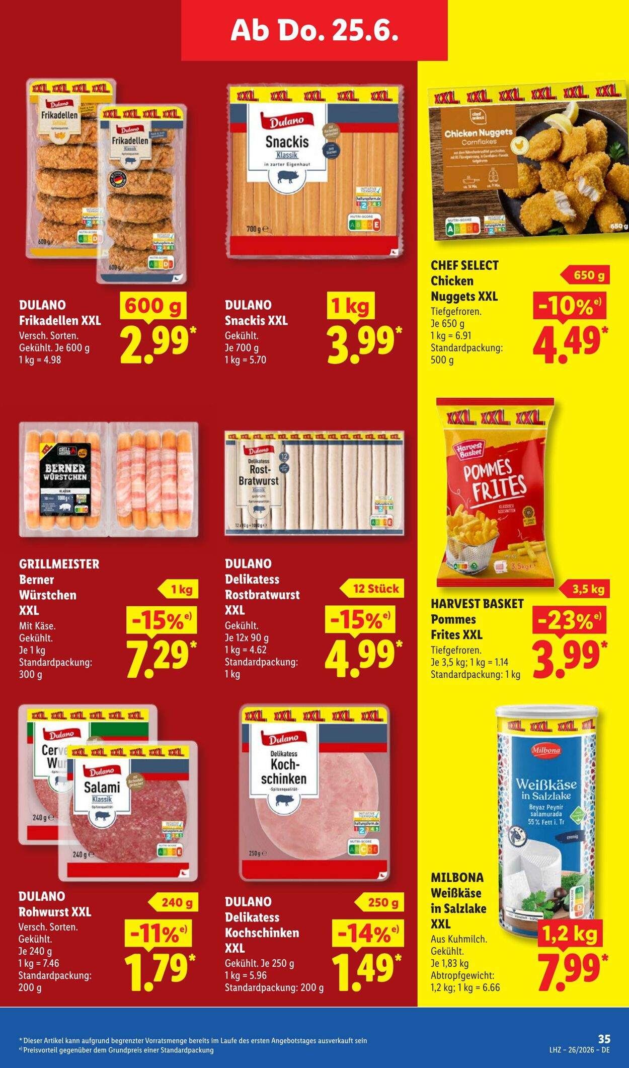Prospekt Lidl 22.06.2026 - 27.06.2026