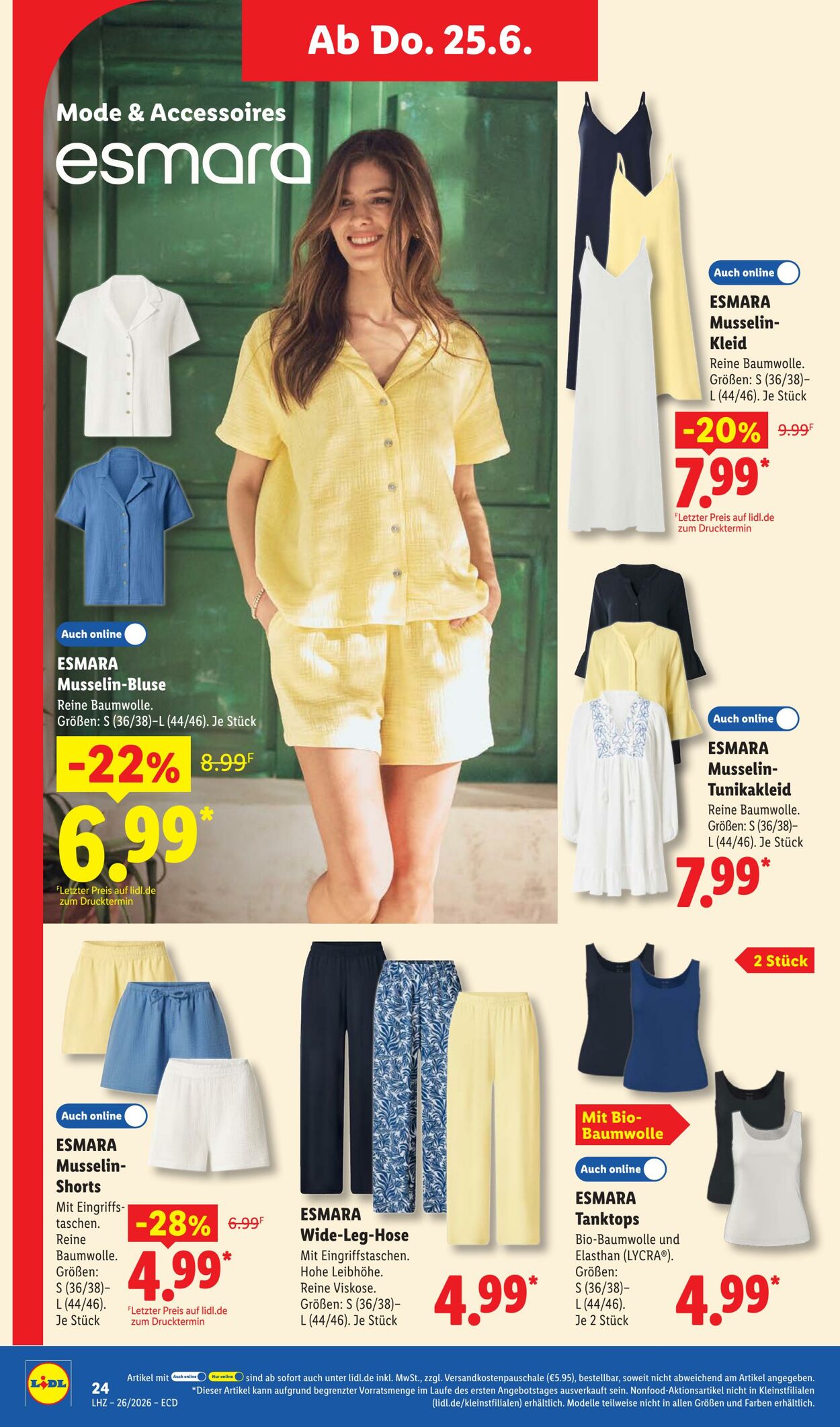 Prospekt Lidl 22.06.2026 - 27.06.2026