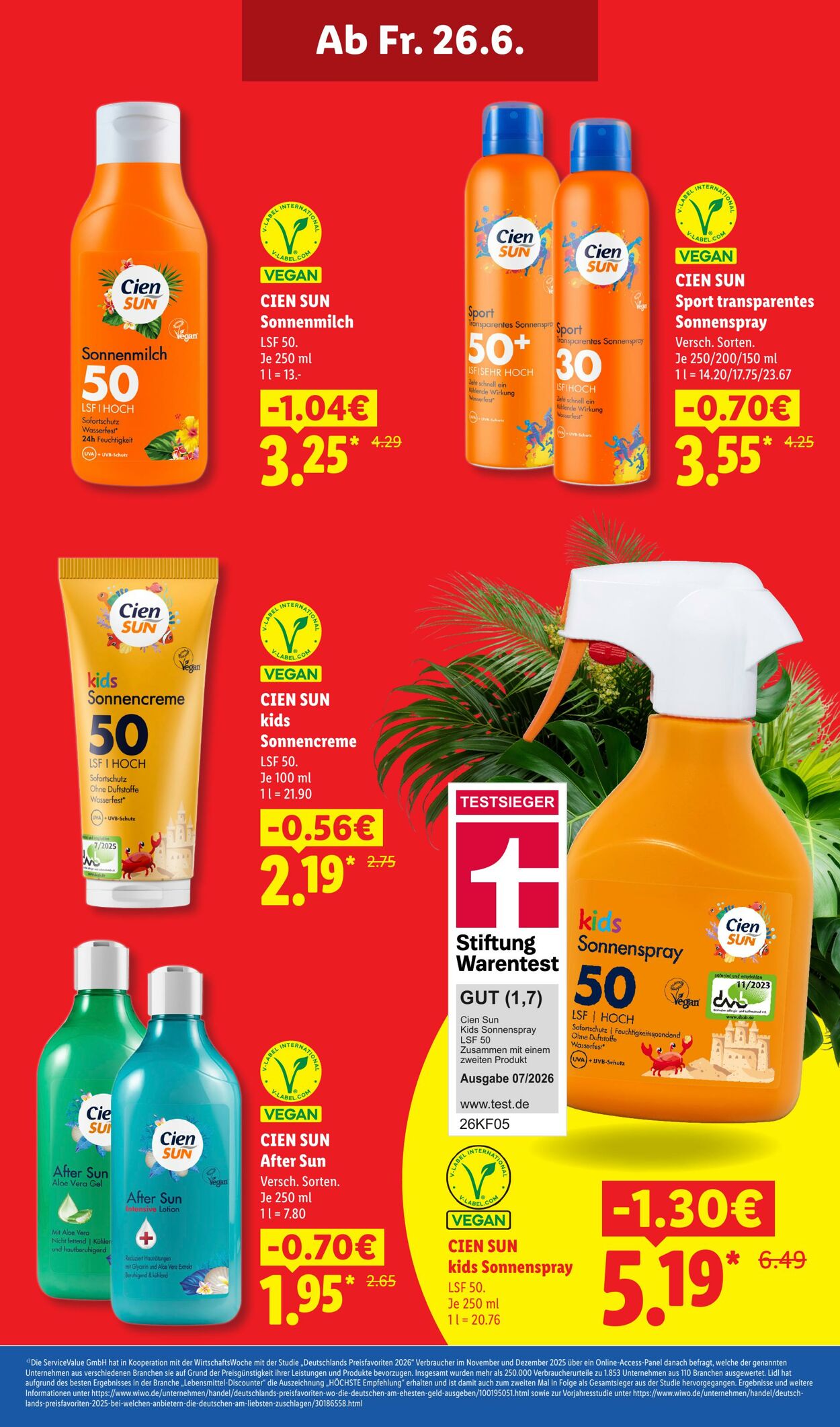 Prospekt Lidl 22.06.2026 - 27.06.2026