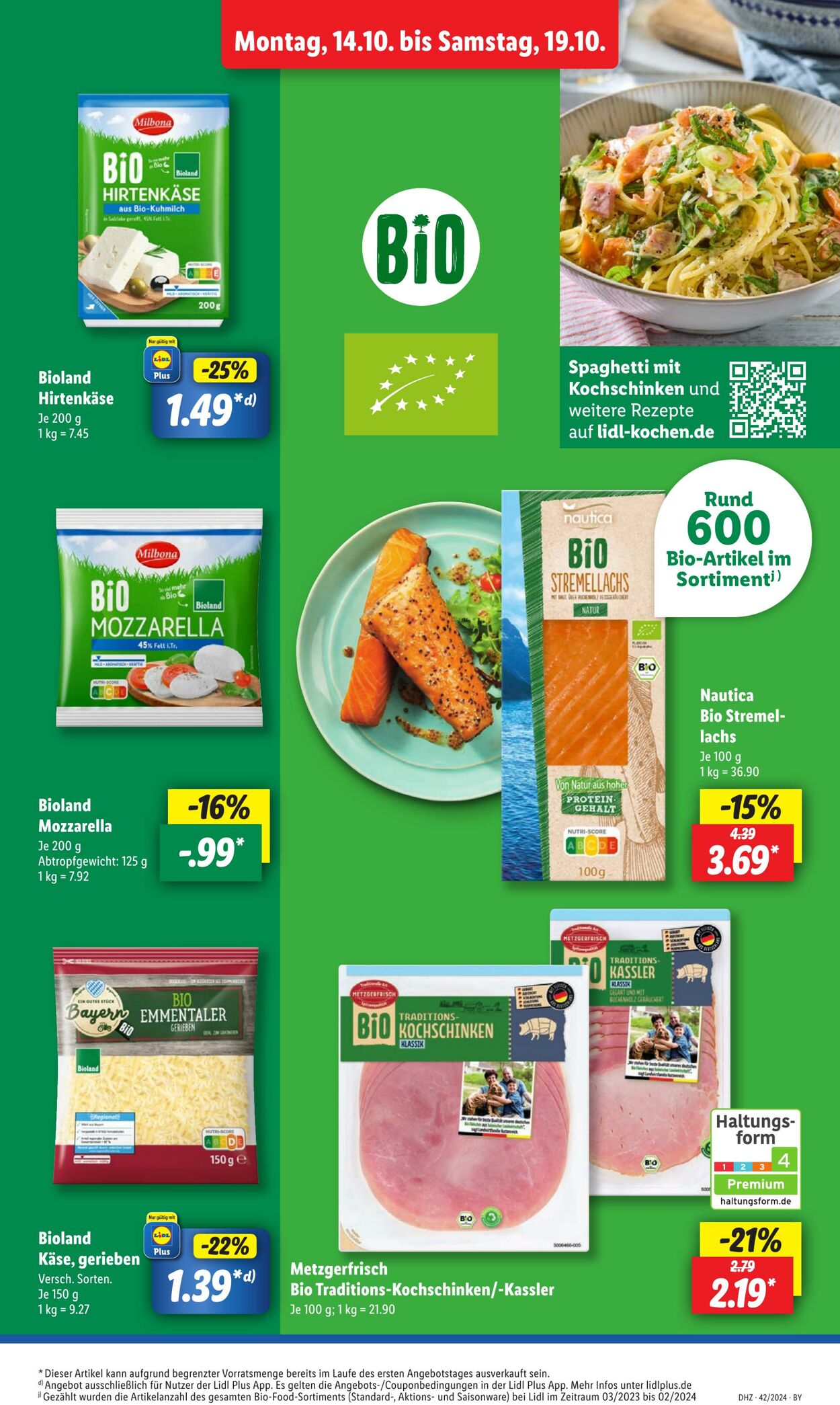 Prospekt Lidl 14.10.2024 - 19.10.2024