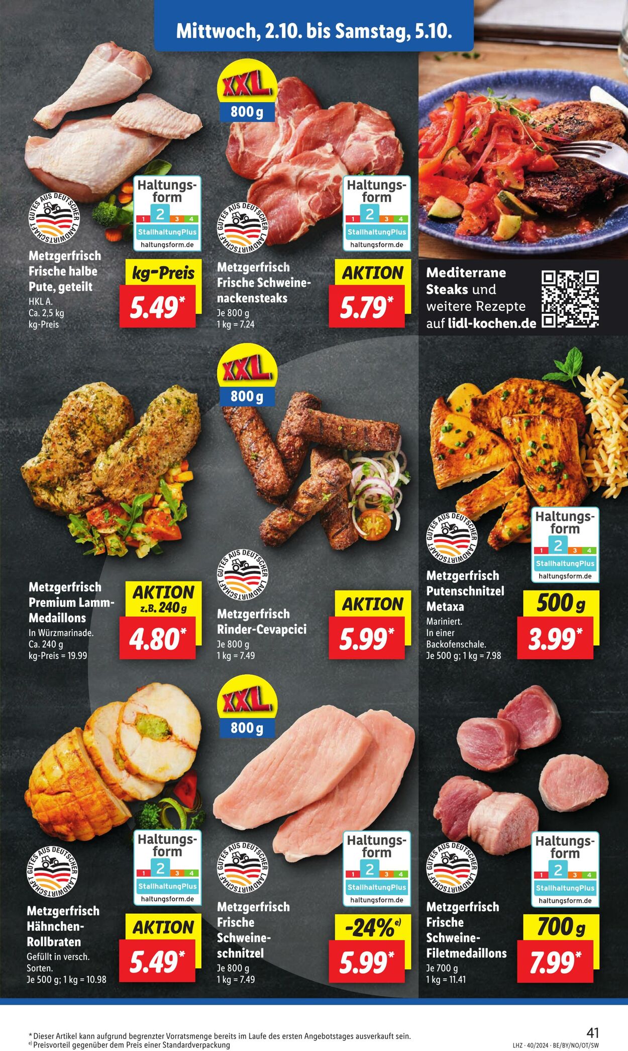 Prospekt Lidl 30.09.2024 - 05.10.2024