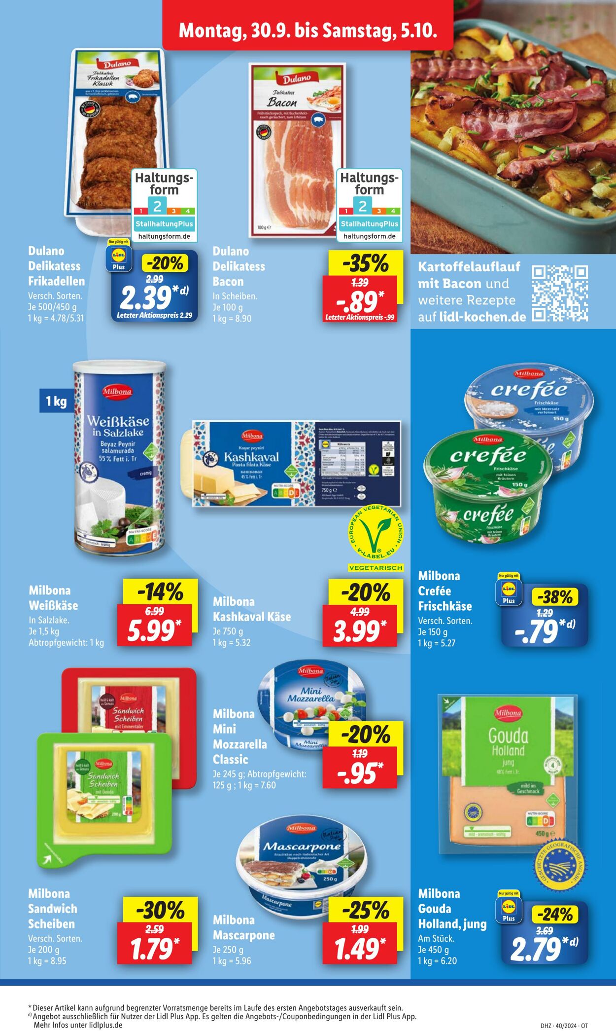 Prospekt Lidl 30.09.2024 - 05.10.2024