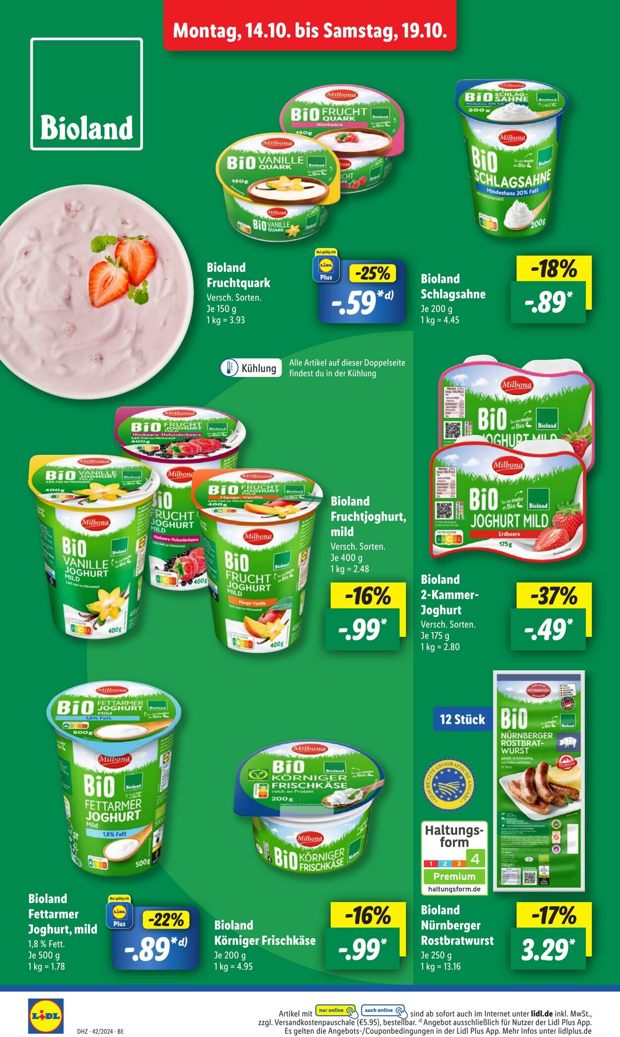 Prospekt Lidl 14.10.2024 - 19.10.2024