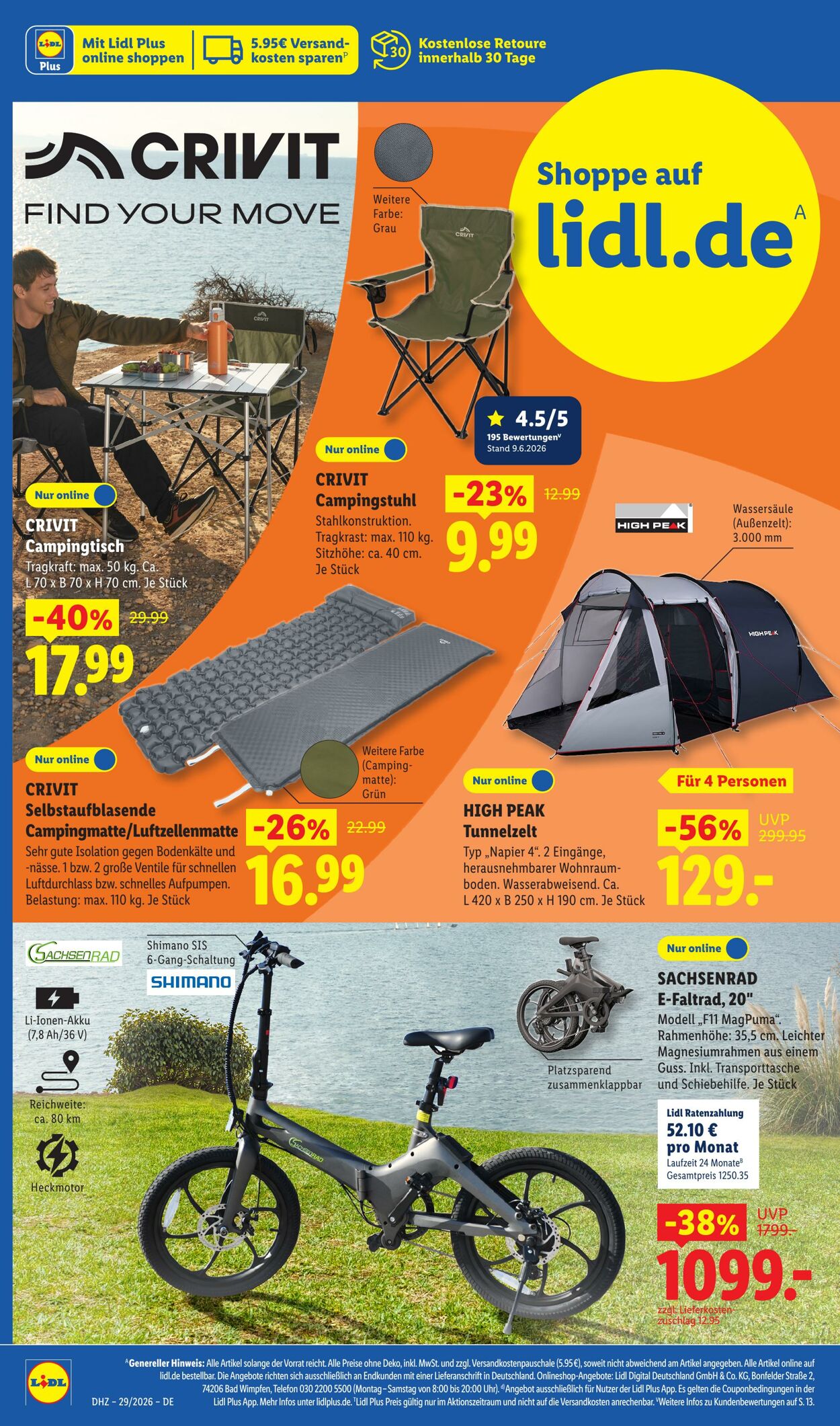 Prospekt Lidl 13.07.2026 - 18.07.2026