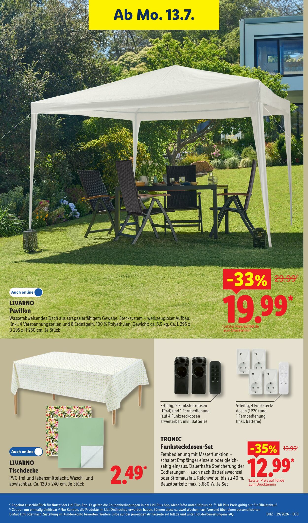 Prospekt Lidl 13.07.2026 - 18.07.2026