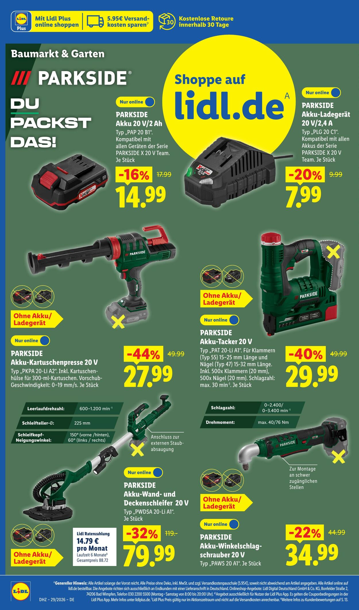 Prospekt Lidl 13.07.2026 - 18.07.2026