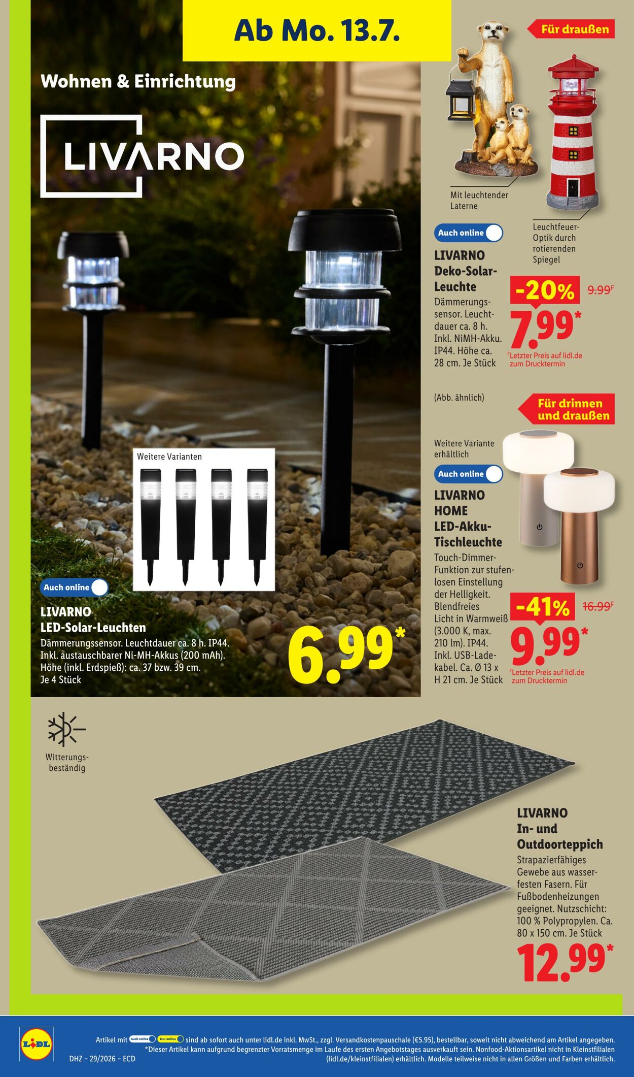 Prospekt Lidl 13.07.2026 - 18.07.2026