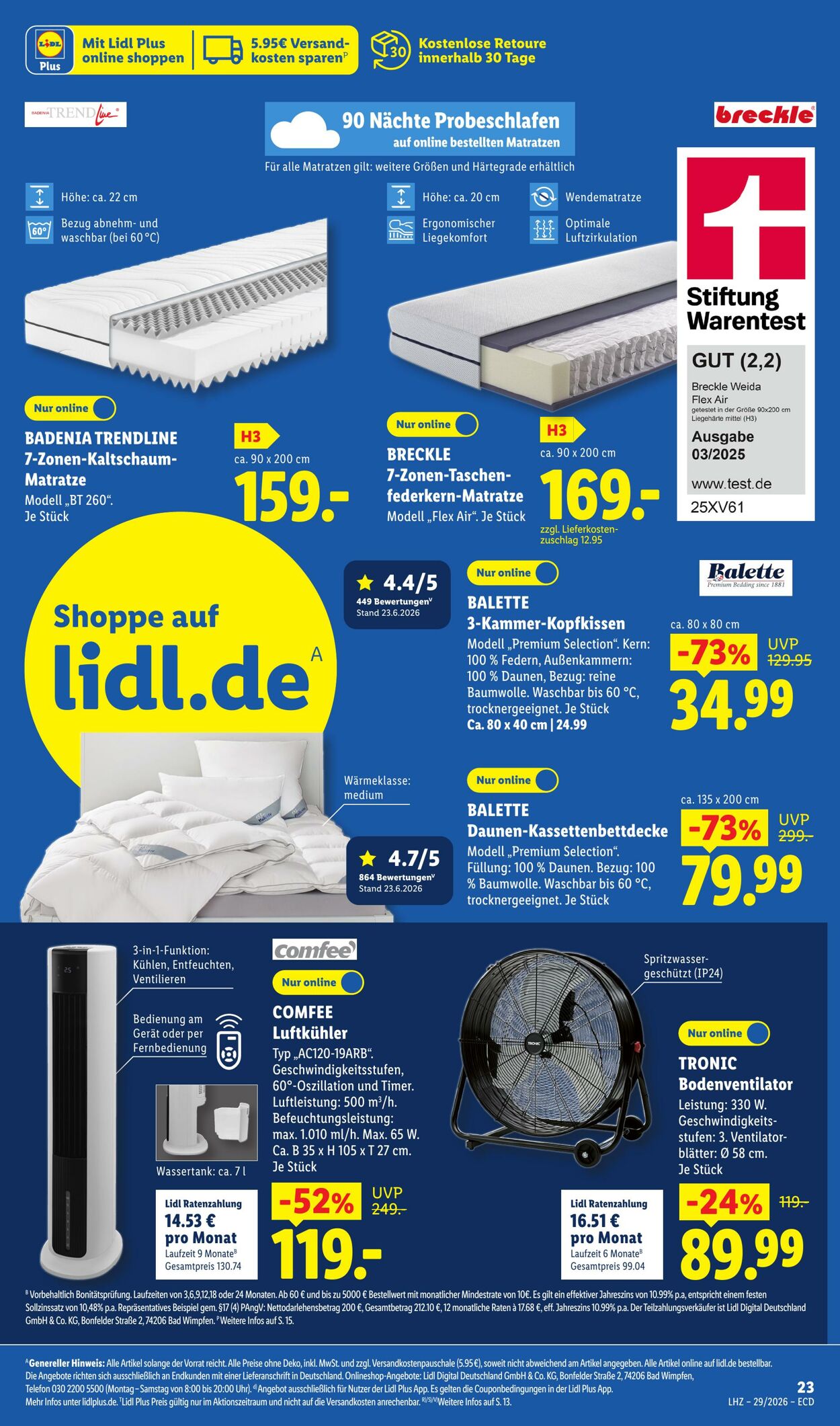 Prospekt Lidl 13.07.2026 - 18.07.2026