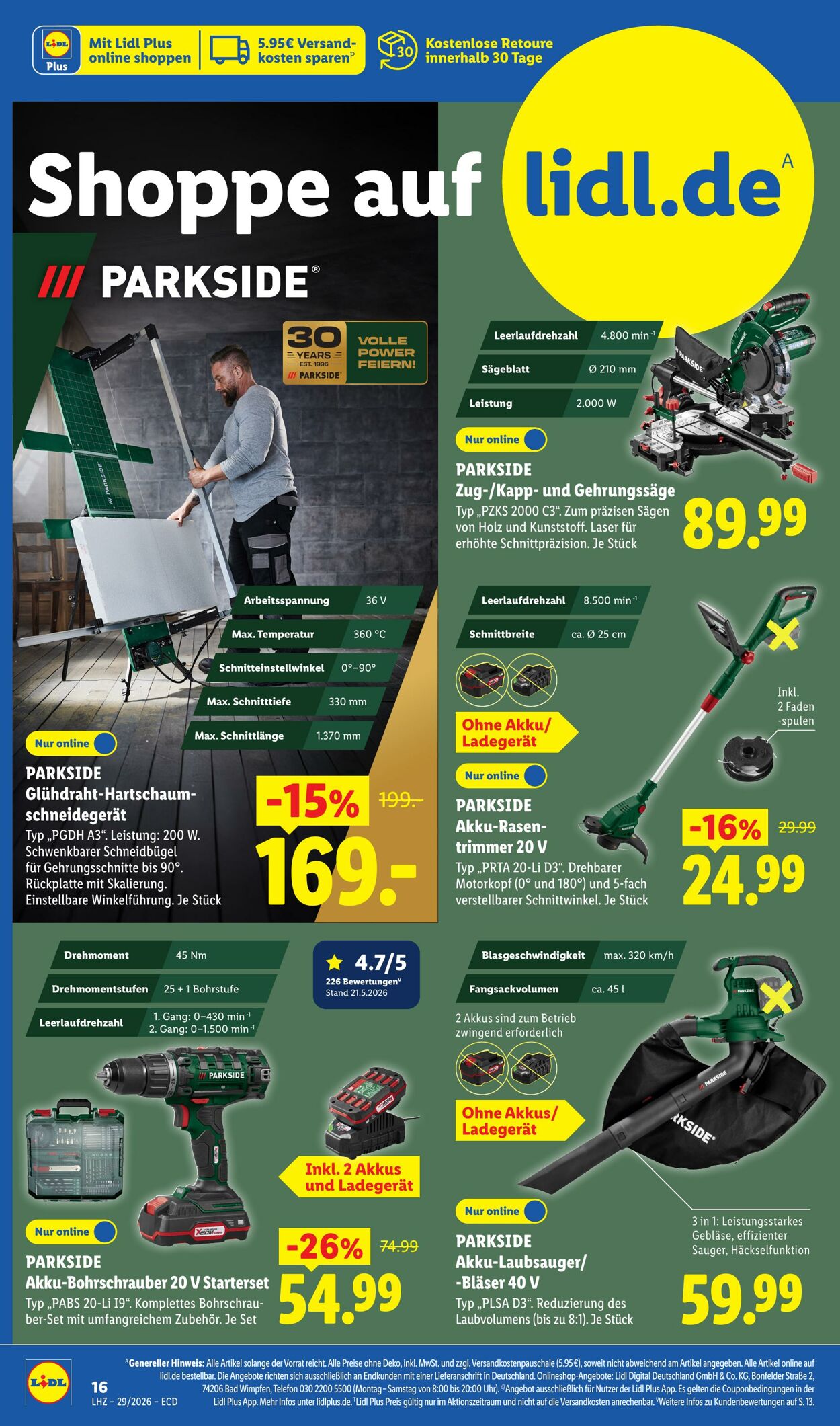 Prospekt Lidl 13.07.2026 - 18.07.2026