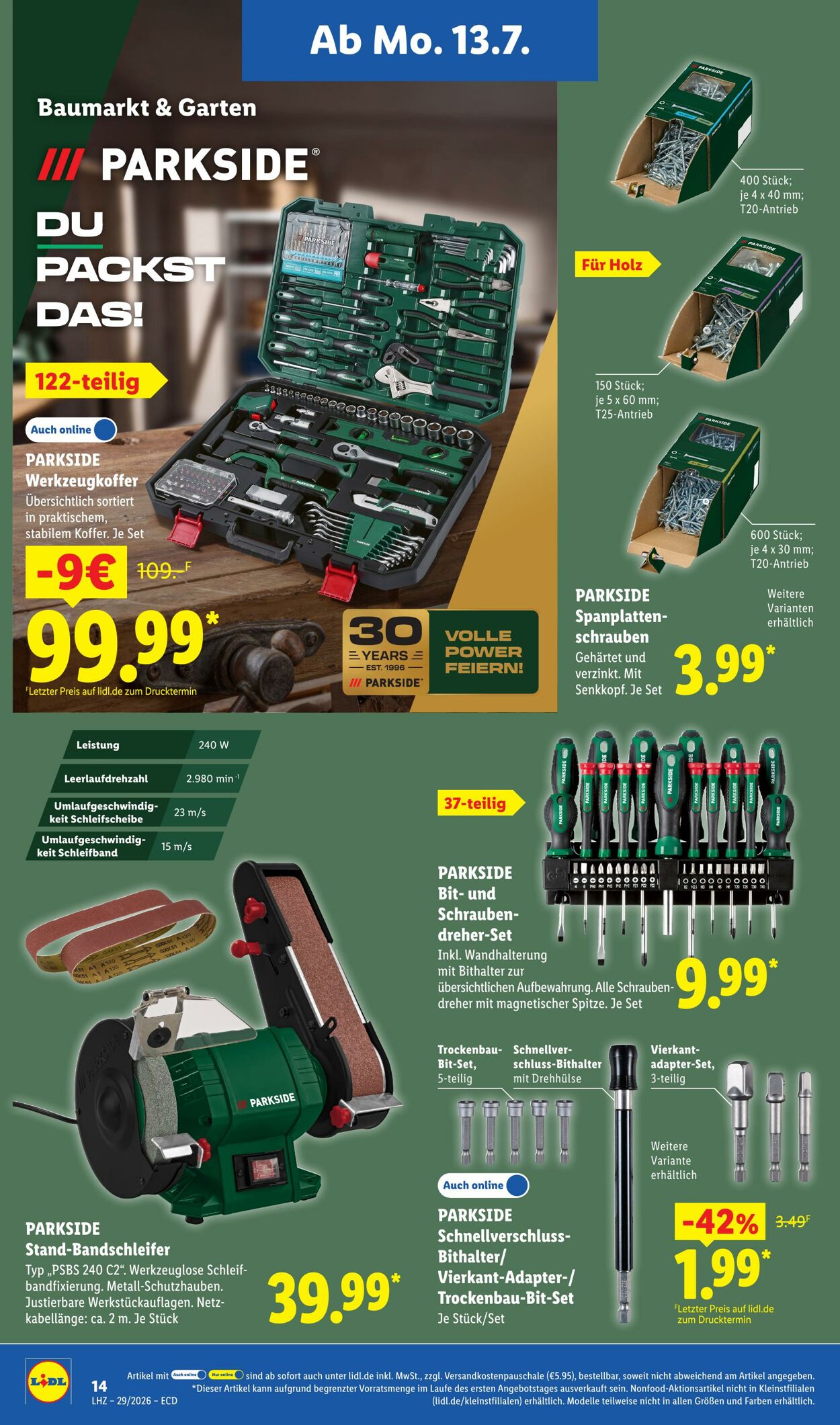 Prospekt Lidl 13.07.2026 - 18.07.2026
